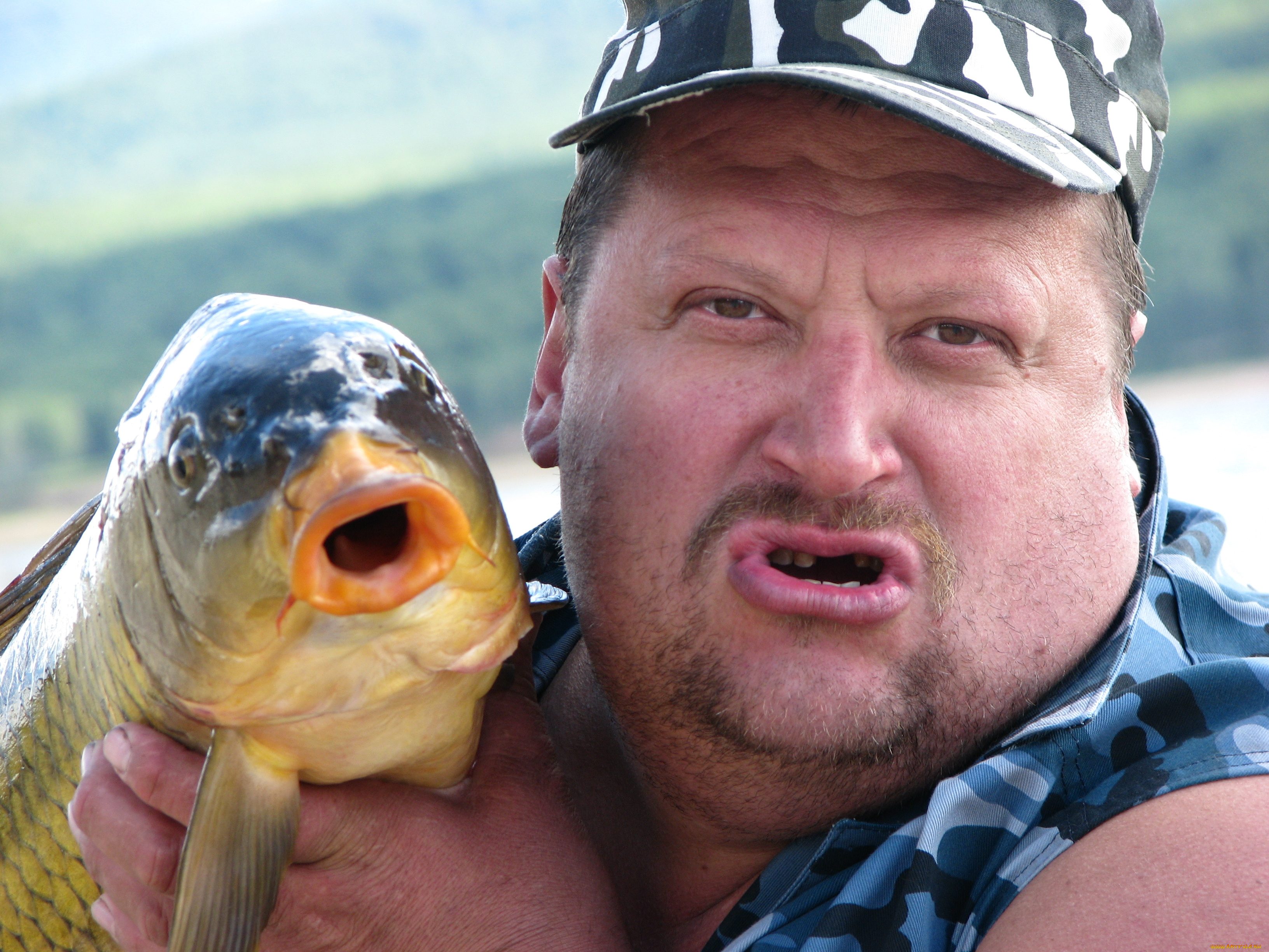 Яяяязь, мужчины, unsort, рыба, карп