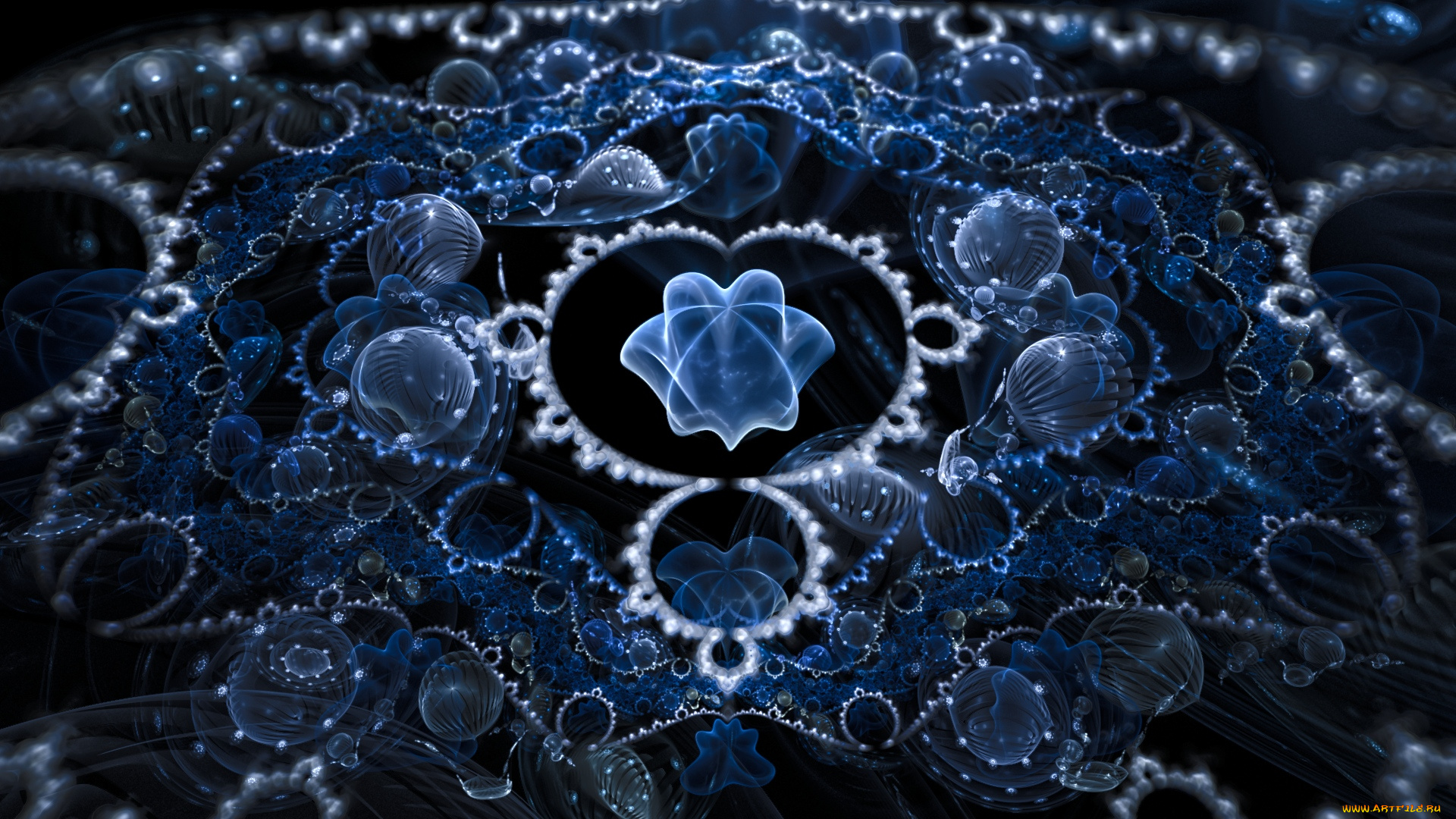 3д, графика, fractal, фракталы, цвета, линии, узор, фон