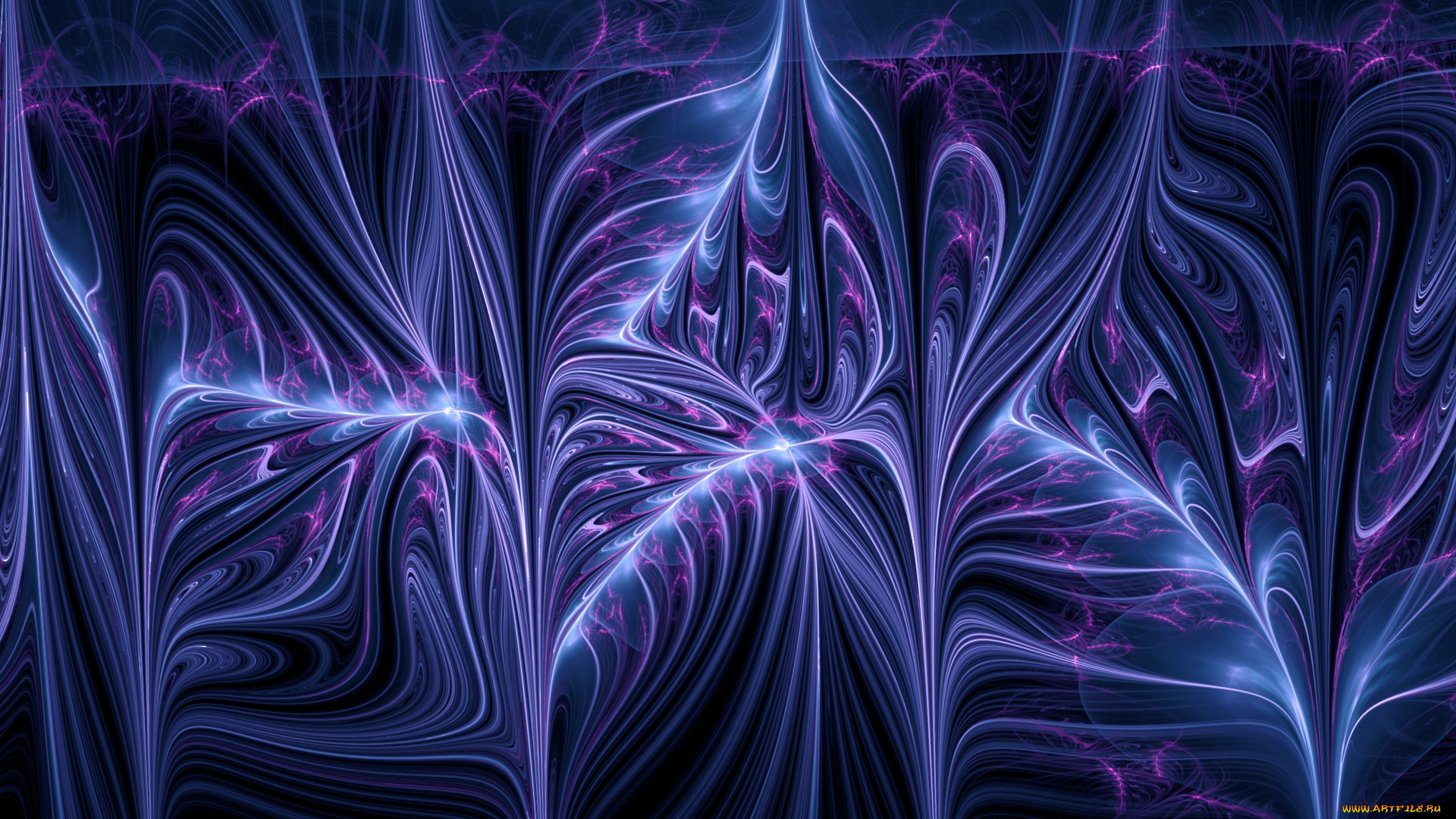 3д, графика, fractal, фракталы, цвета, узор, линии, фон
