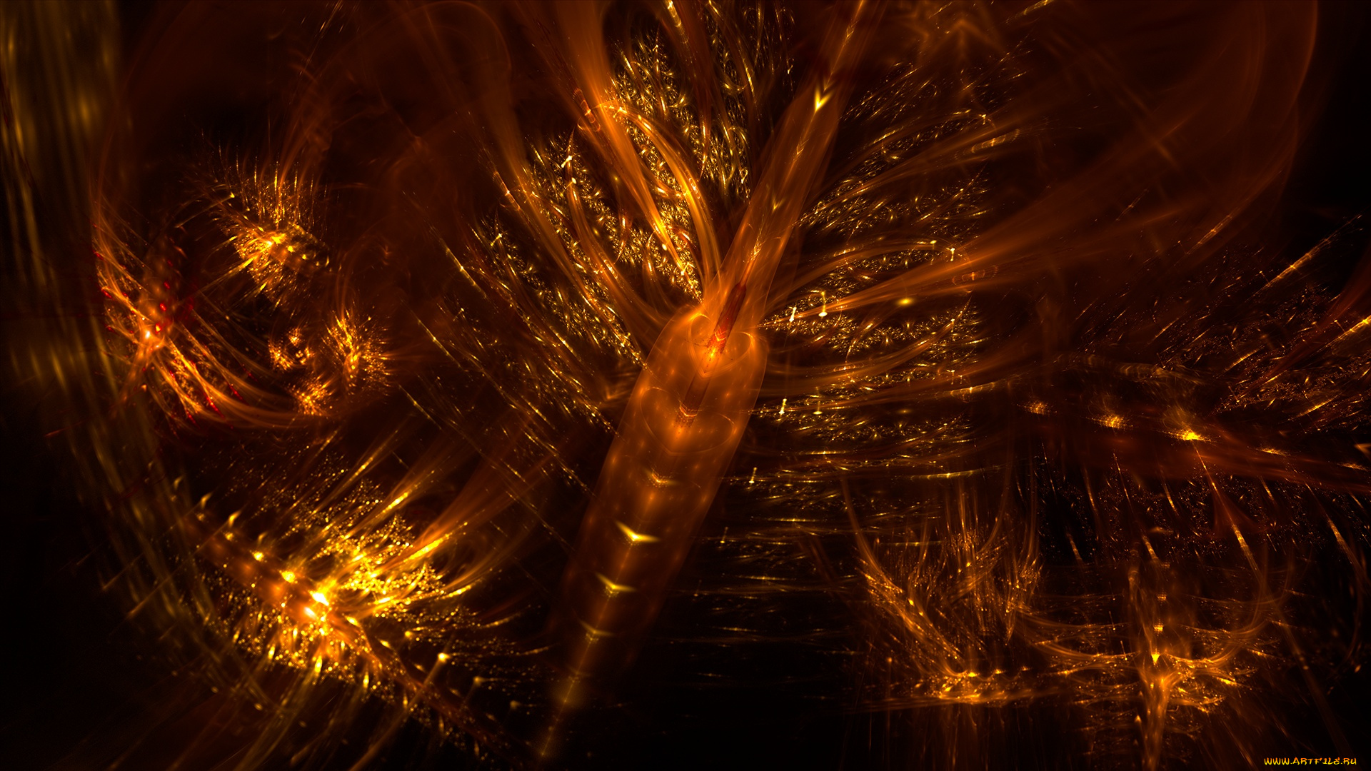 3д, графика, fractal, фракталы, фон, линии, узор, цвета