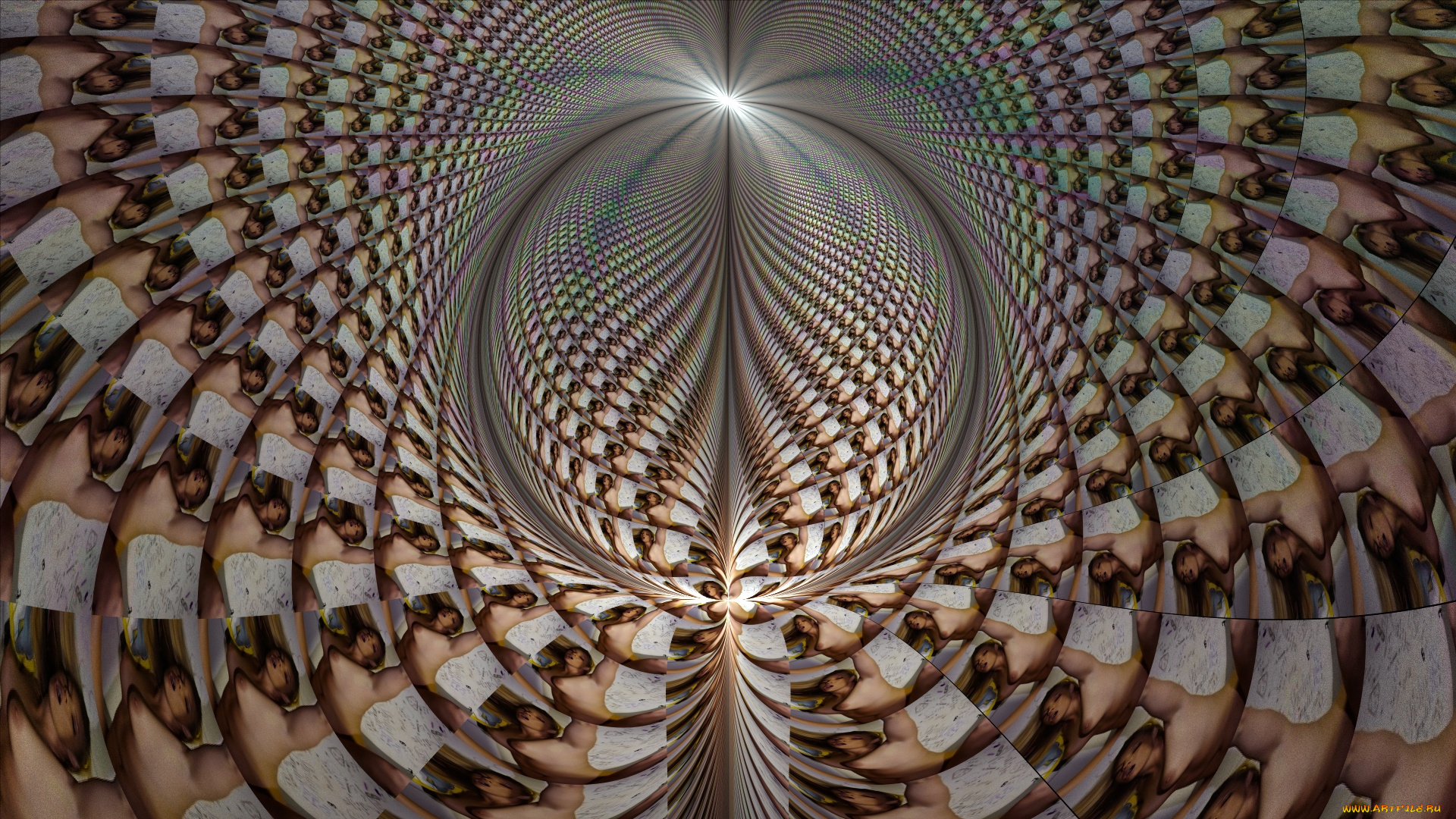 3д, графика, fractal, фракталы, узор, линии, фон, цвета