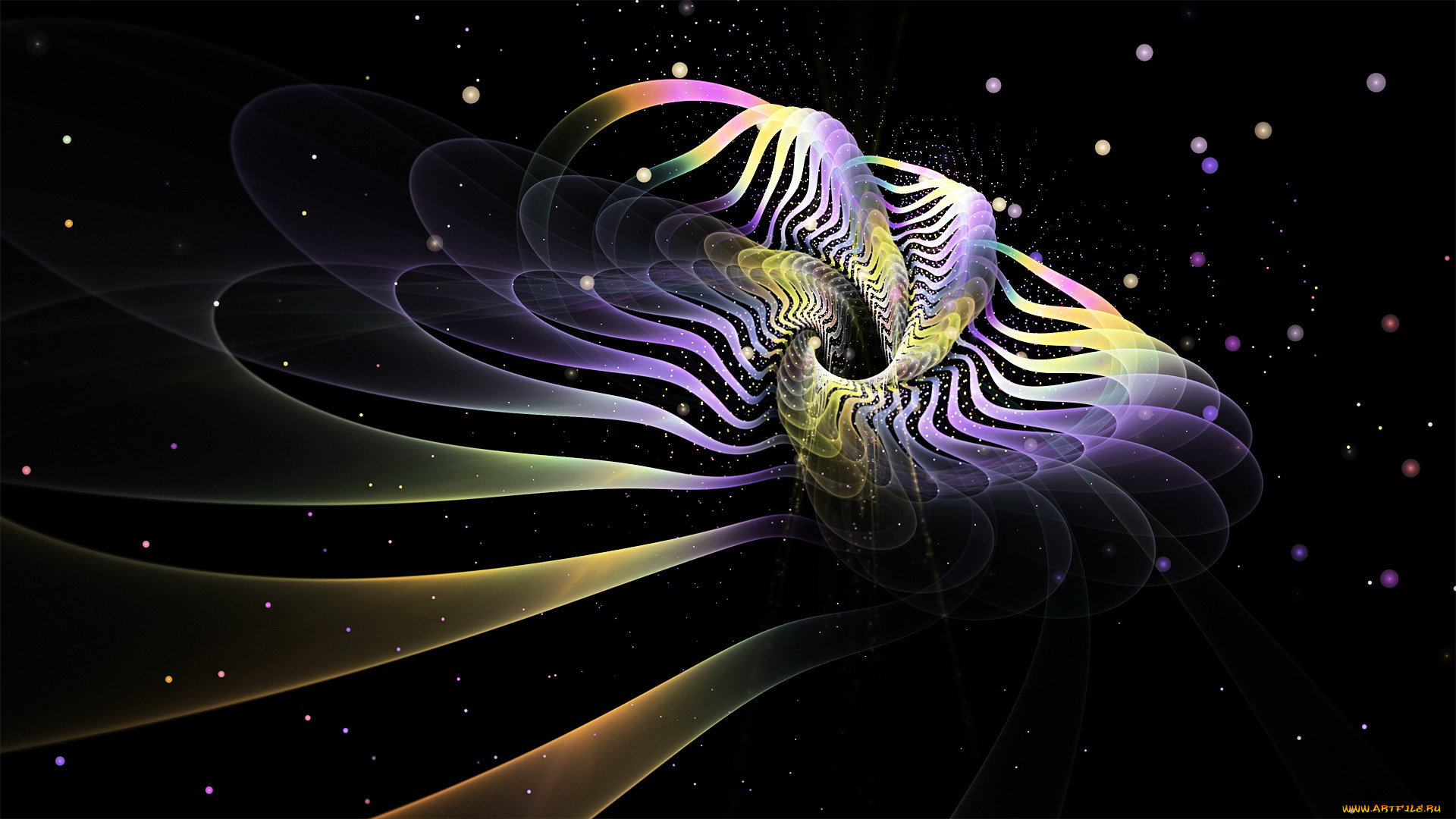 3д, графика, fractal, фракталы, узор, спектр, линии, цвета