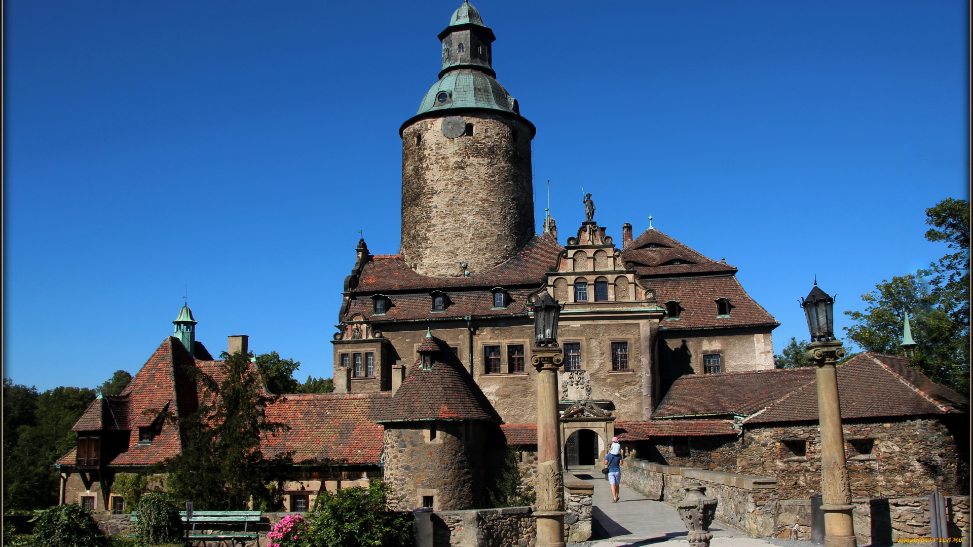 czocha, castle, польша, города, дворцы, замки, крепости, замок