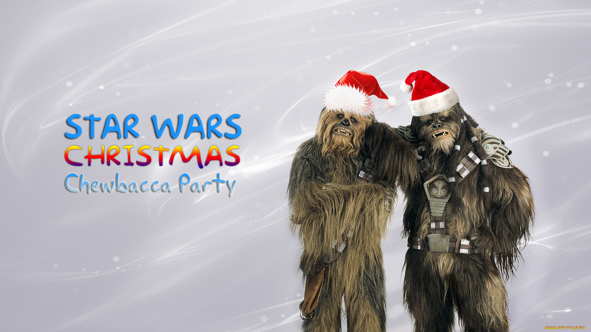 звездные, войны, юмор, приколы, star, wars, новый, год, вечеринка, happy, new, year, Чубакка, chewbacca, christmas