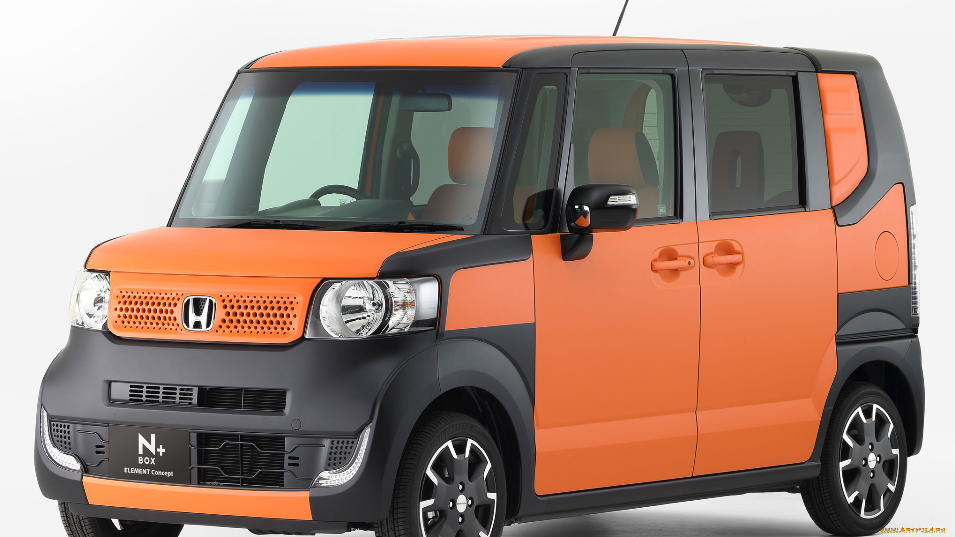 автомобили, honda, orange