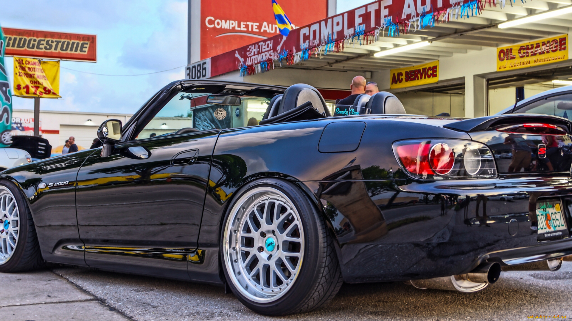 honda, s2000, автомобили, выставки, и, уличные, фото, honda, s2000, roadster, чёрный