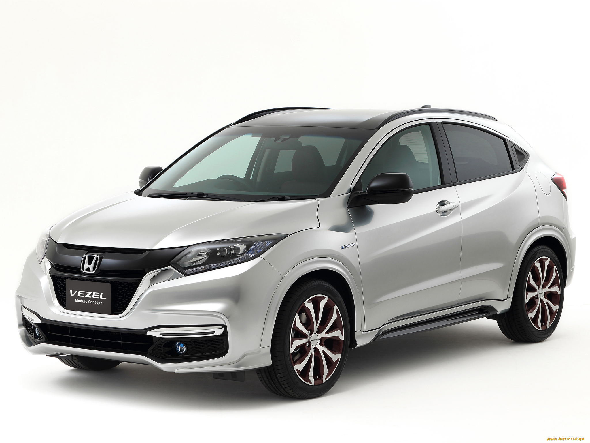 автомобили, honda, white, modulo, vezel