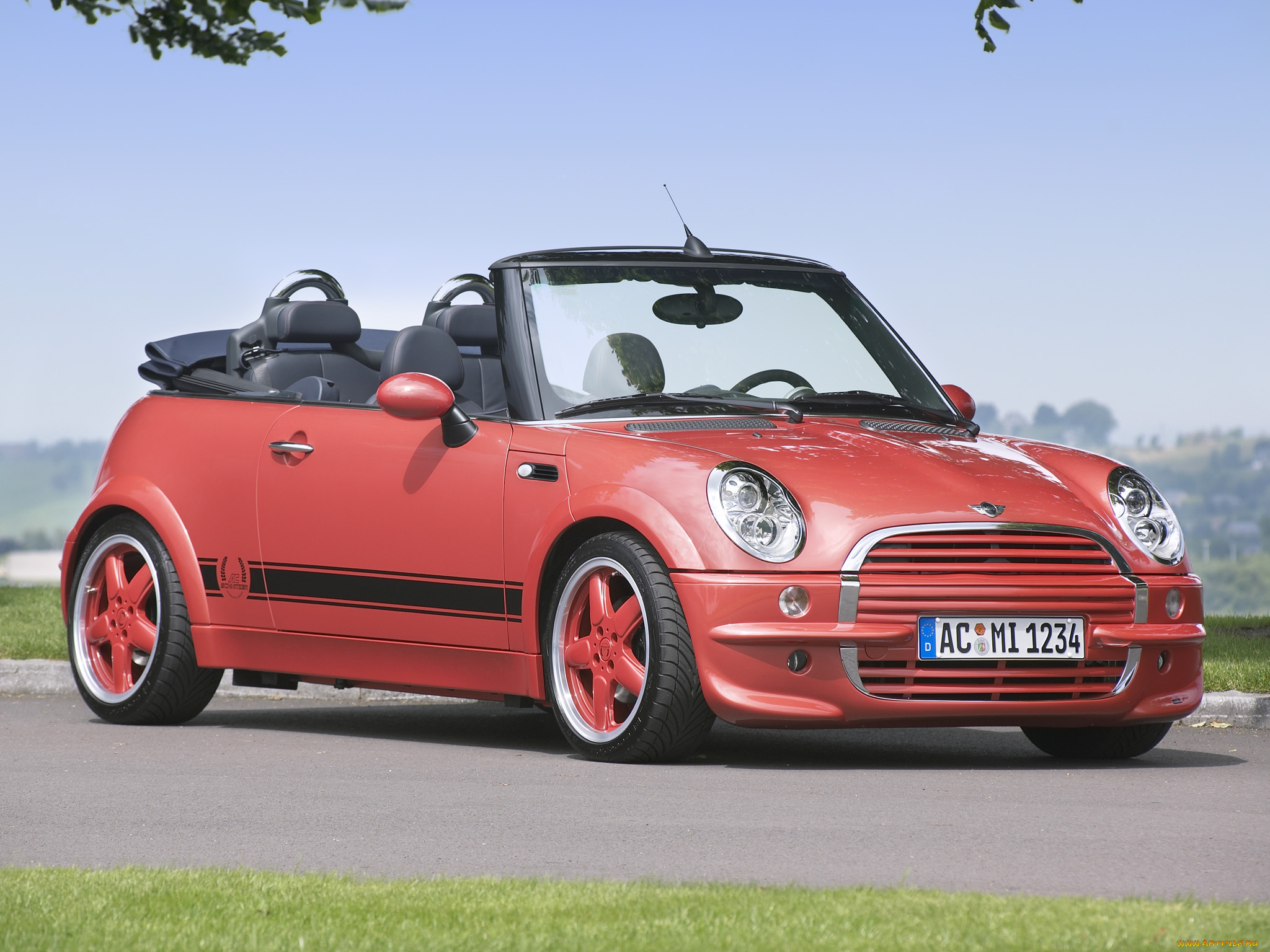 автомобили, mini, cabrio, ac, schnitzer, cooper