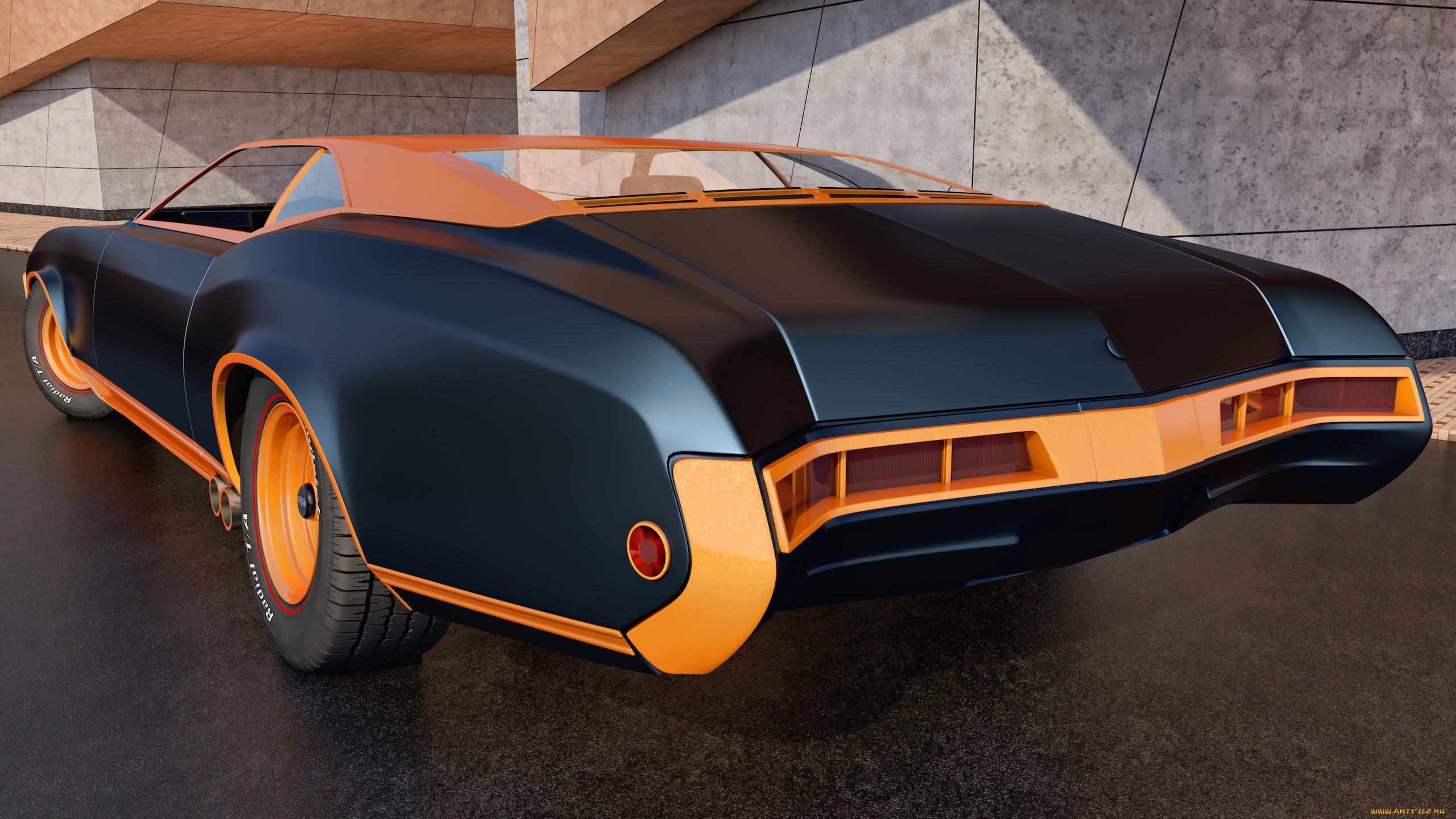 автомобили, 3д, 1969, riviera, buick