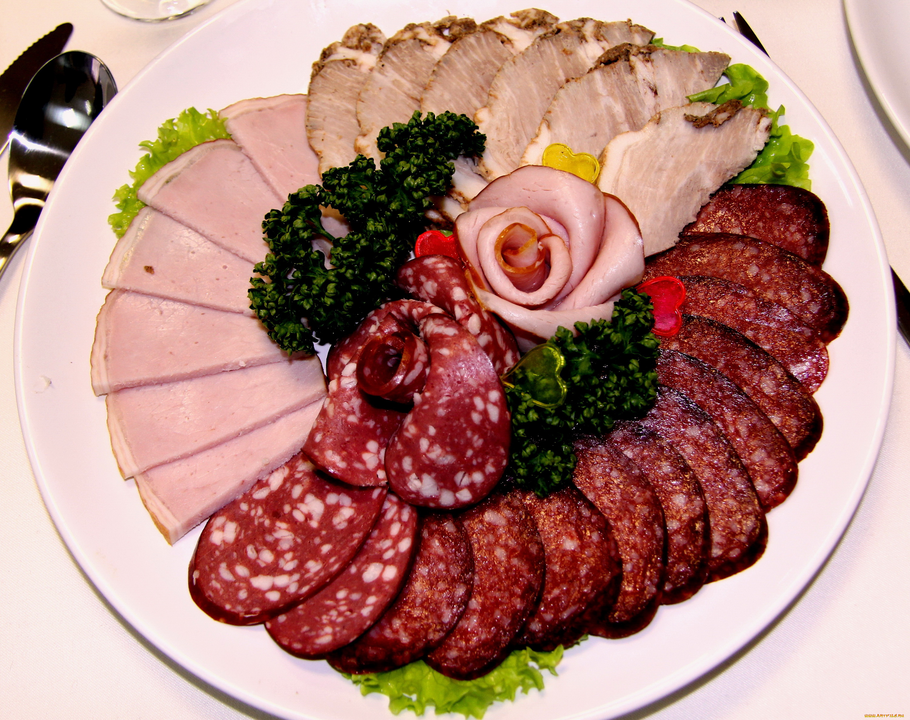 еда, колбасные, изделия, буженина, ветчина, нарезка, колбаса