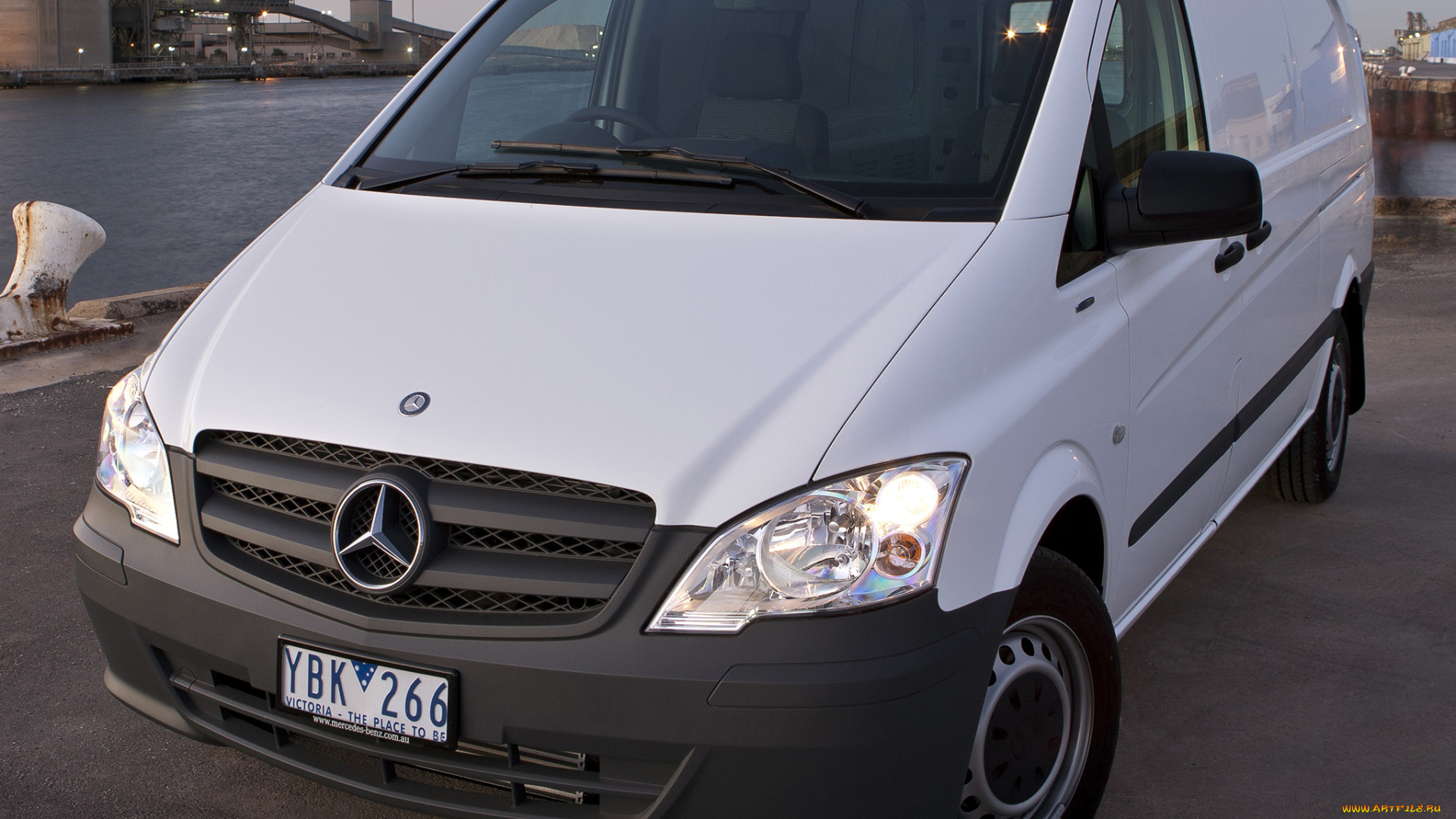 автомобили, mercedes-benz, vito, van, au-spec, w639, светлый