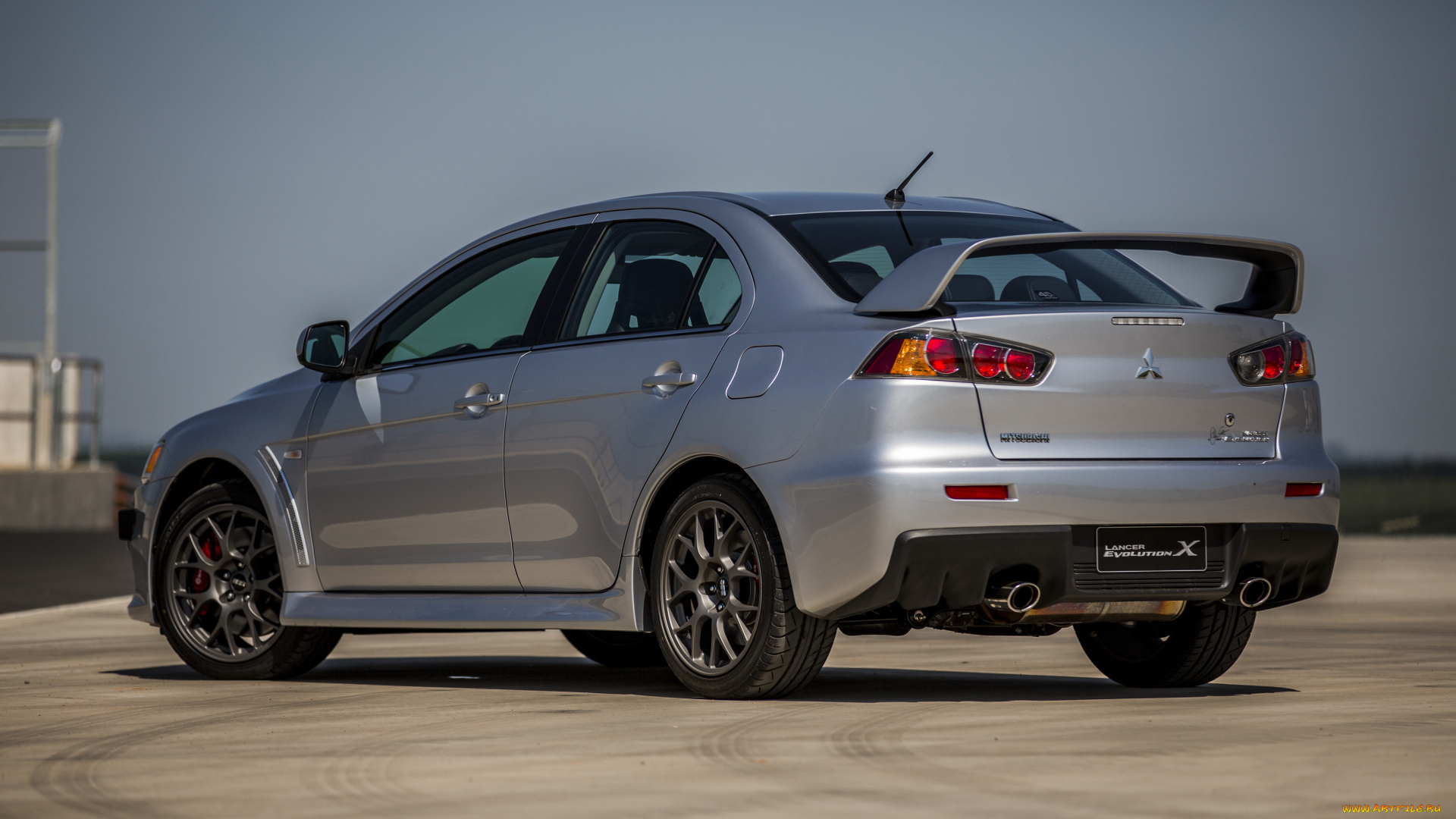 автомобили, mitsubishi, evolution, x, lancer, серый, 2014г, john, easton