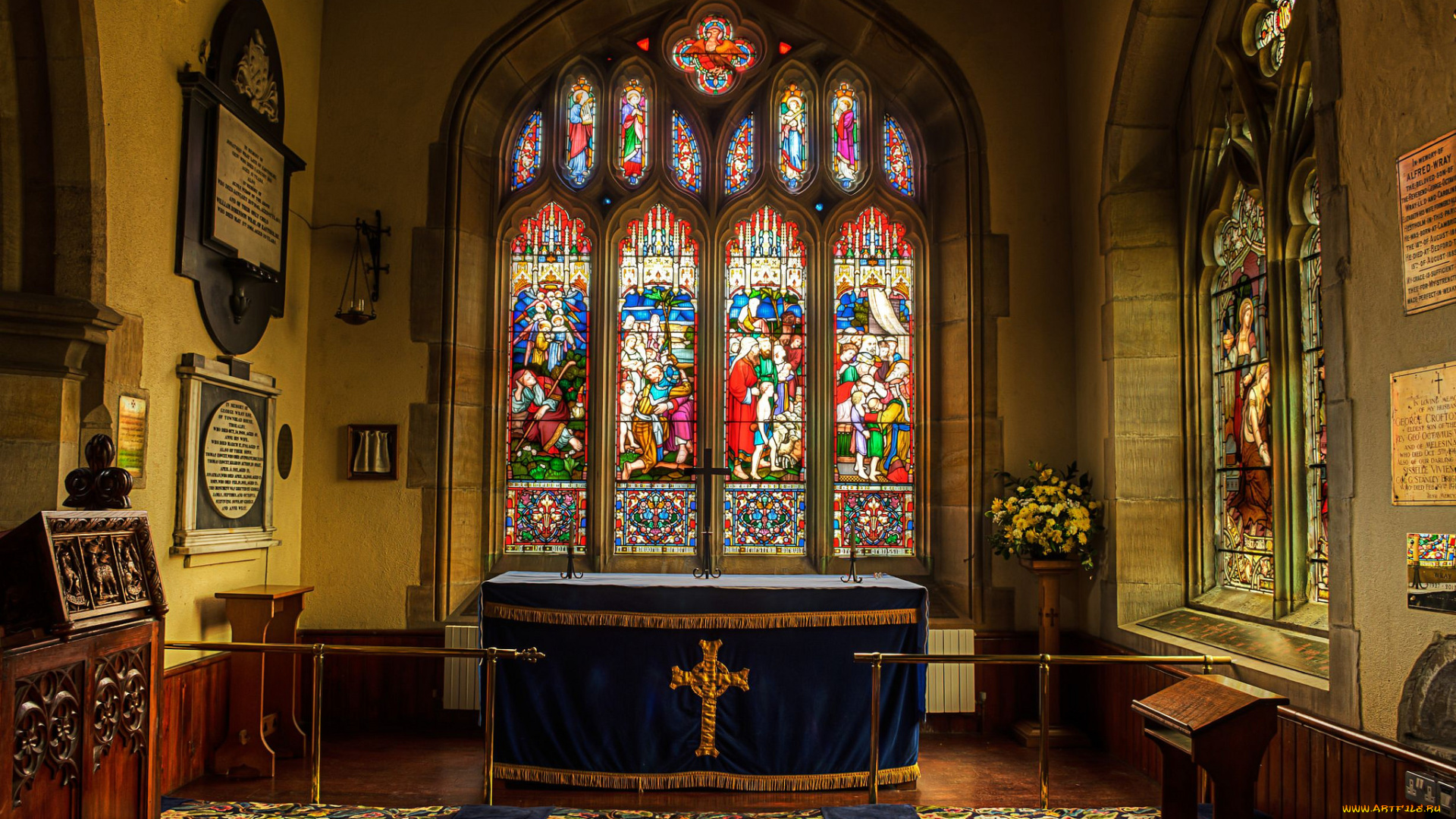 интерьер, убранство, , роспись, храма, храм