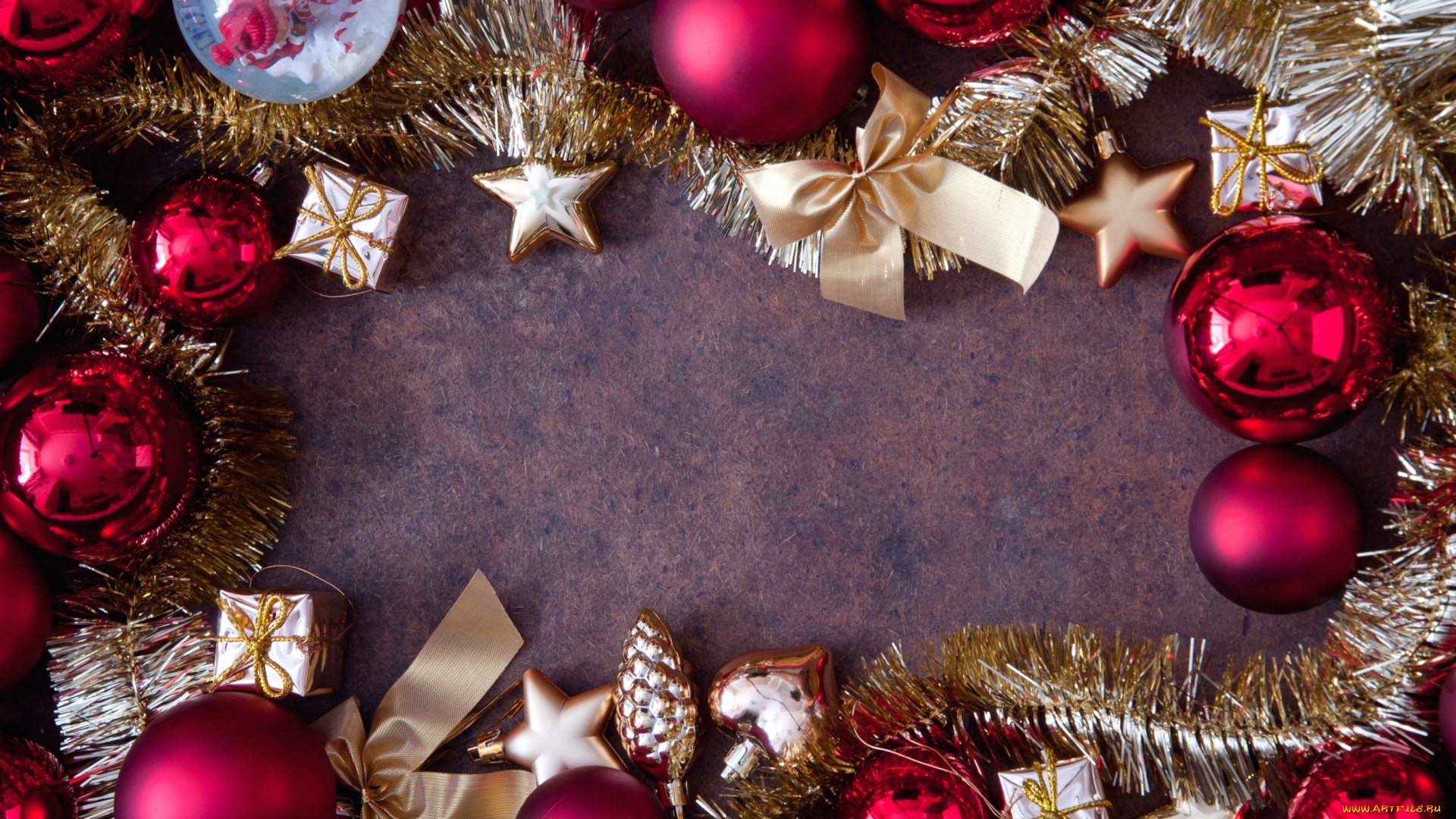 праздничные, украшения, банты, мишура, шарики, игрушки, звёздочки