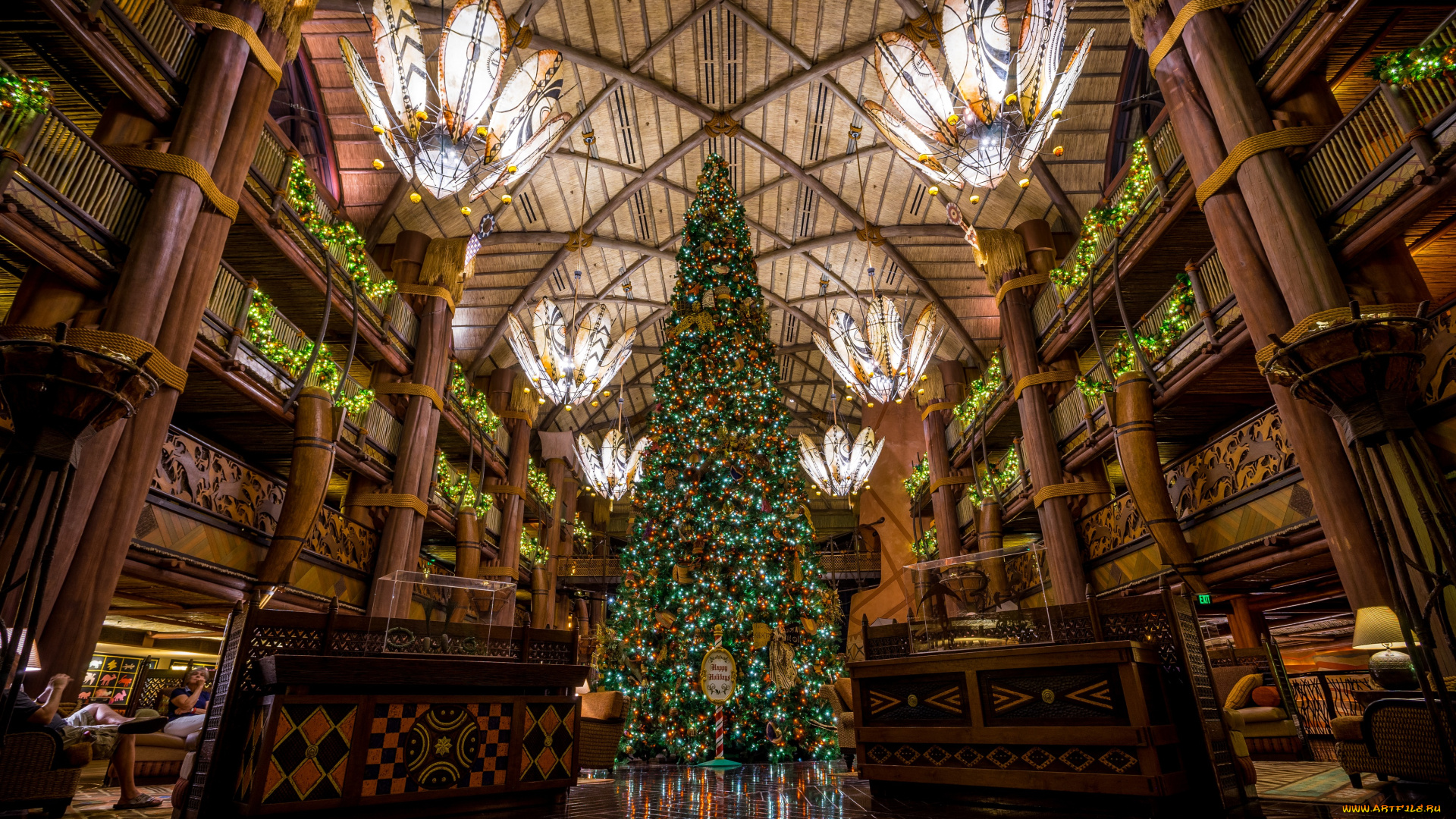 праздничные, Ёлки, убранство