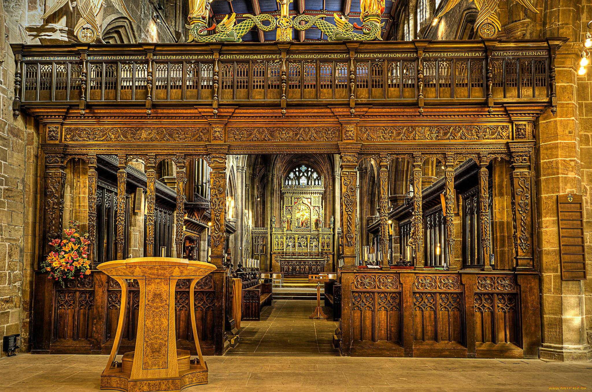 интерьер, убранство, , роспись, храма, храм