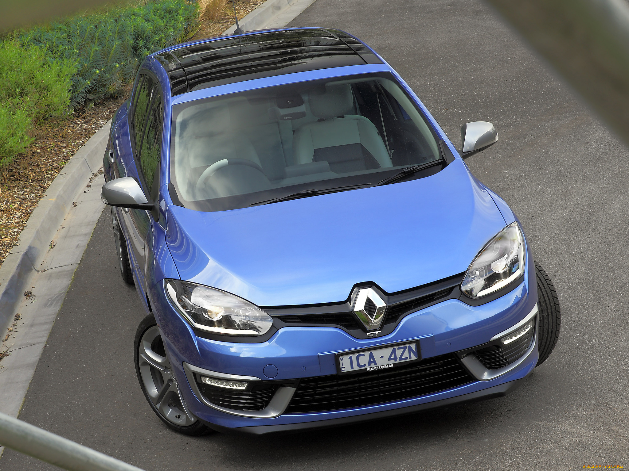 автомобили, renault, mеgane, gt, 220, au-spec, 2014г, синий
