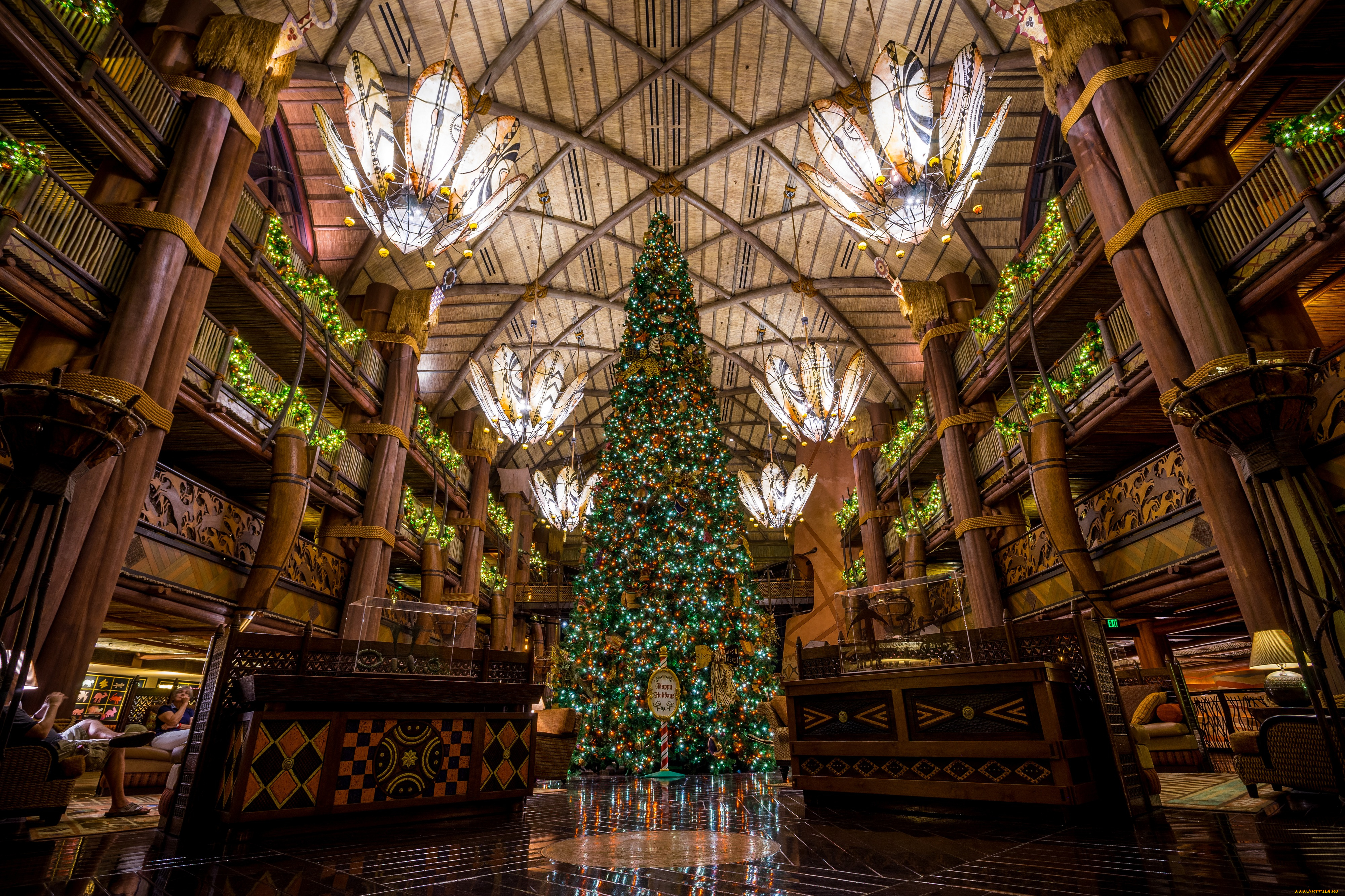 праздничные, Ёлки, убранство