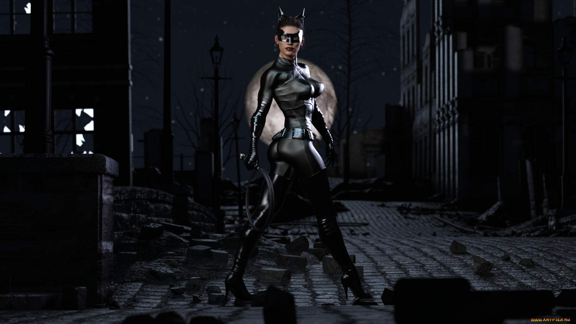 3д, графика, фантазия, , fantasy, униформа, взгляд, девушка, фон, маска