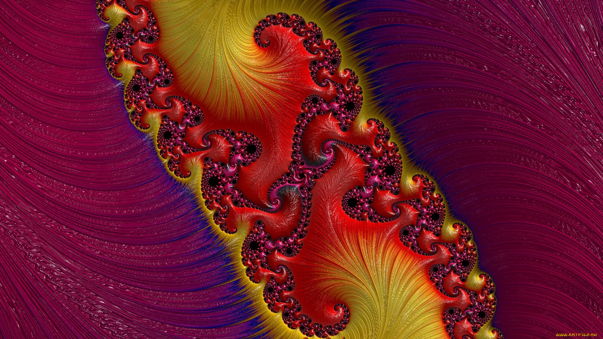 3д, графика, фракталы, , fractal, цвета, фон, узор