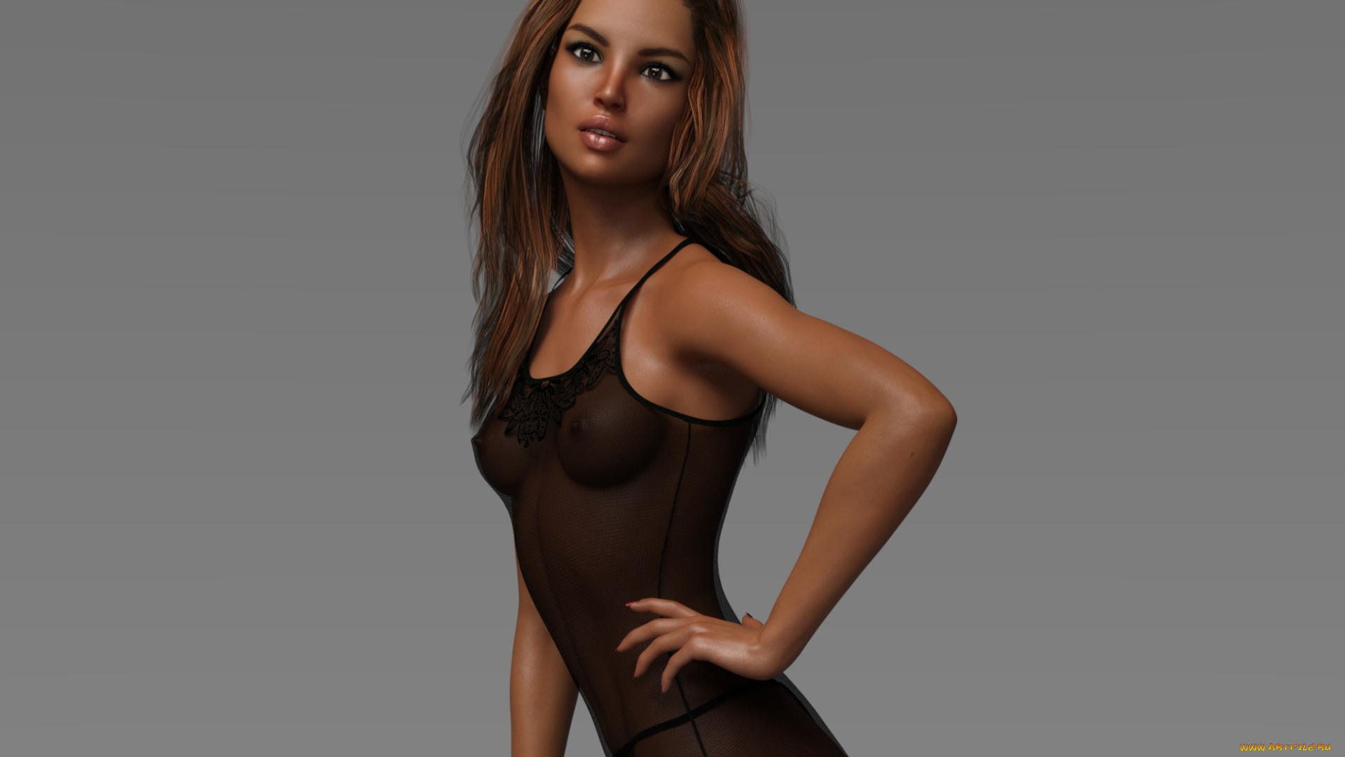 3д, графика, люди, , people, девушка, фон, взгляд