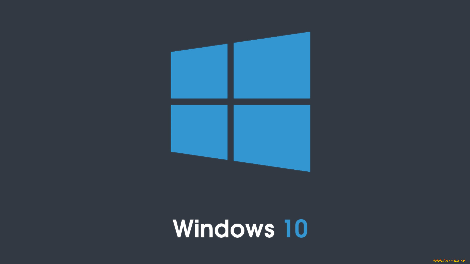 компьютеры, windows, , 10, логотип, фон