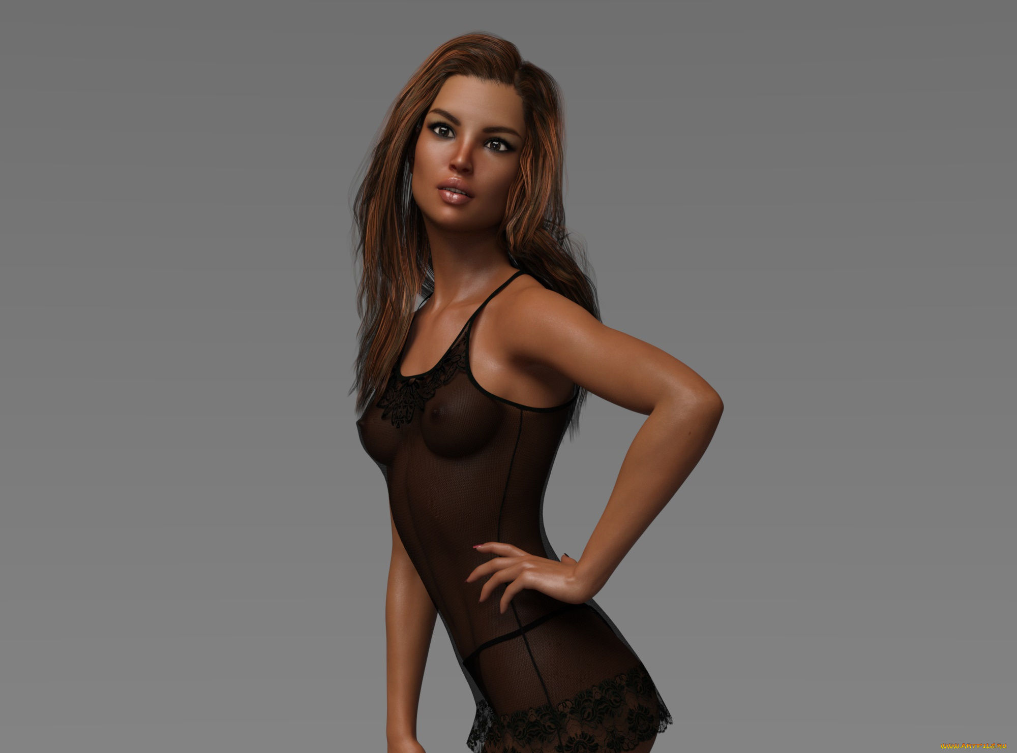 3д, графика, люди, , people, девушка, фон, взгляд