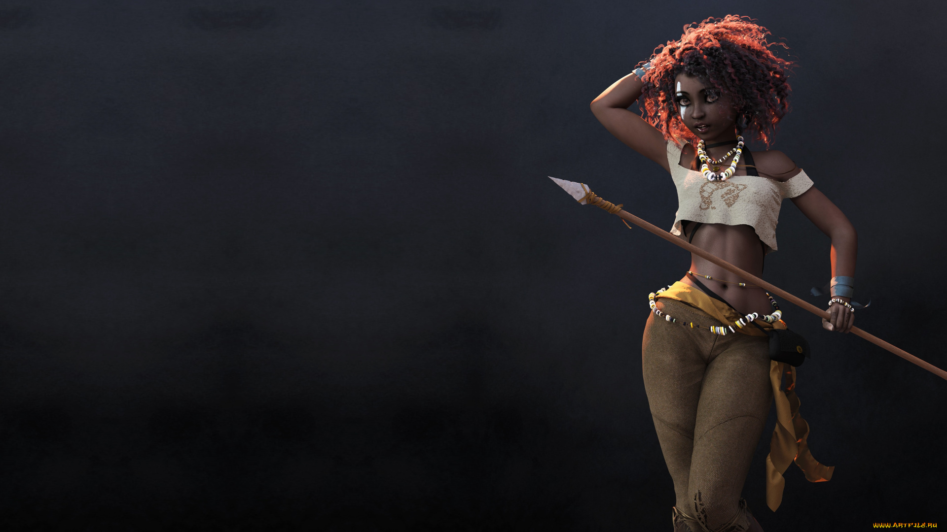 3д, графика, амазонки, , amazon, охотница, huntress, арт, девушка, jason, knight