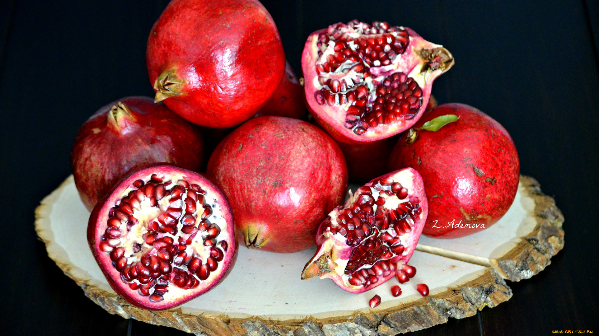 еда, гранат, снедь