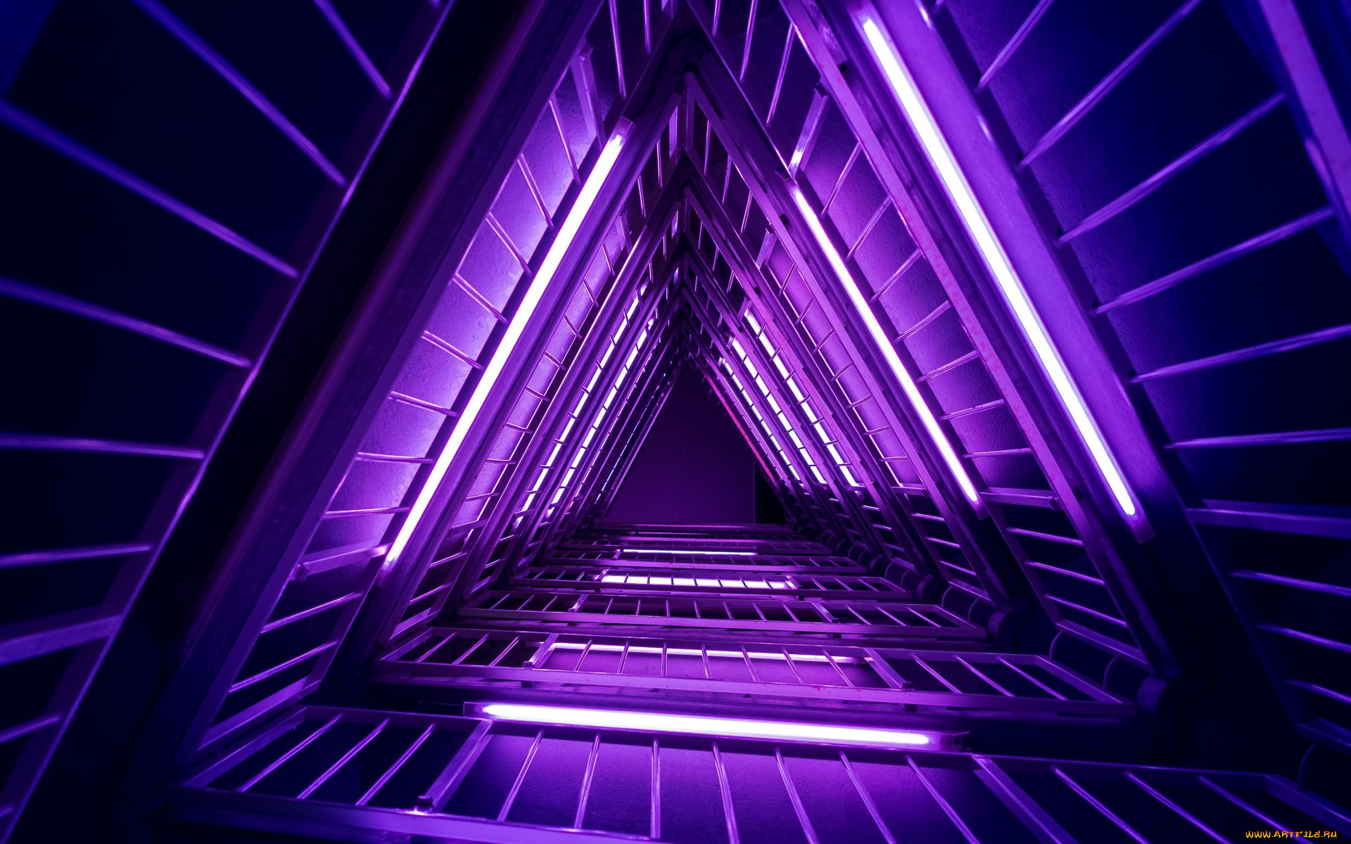 3д, графика, моделирование, , modeling, неон, neon, фиолетовый, purple