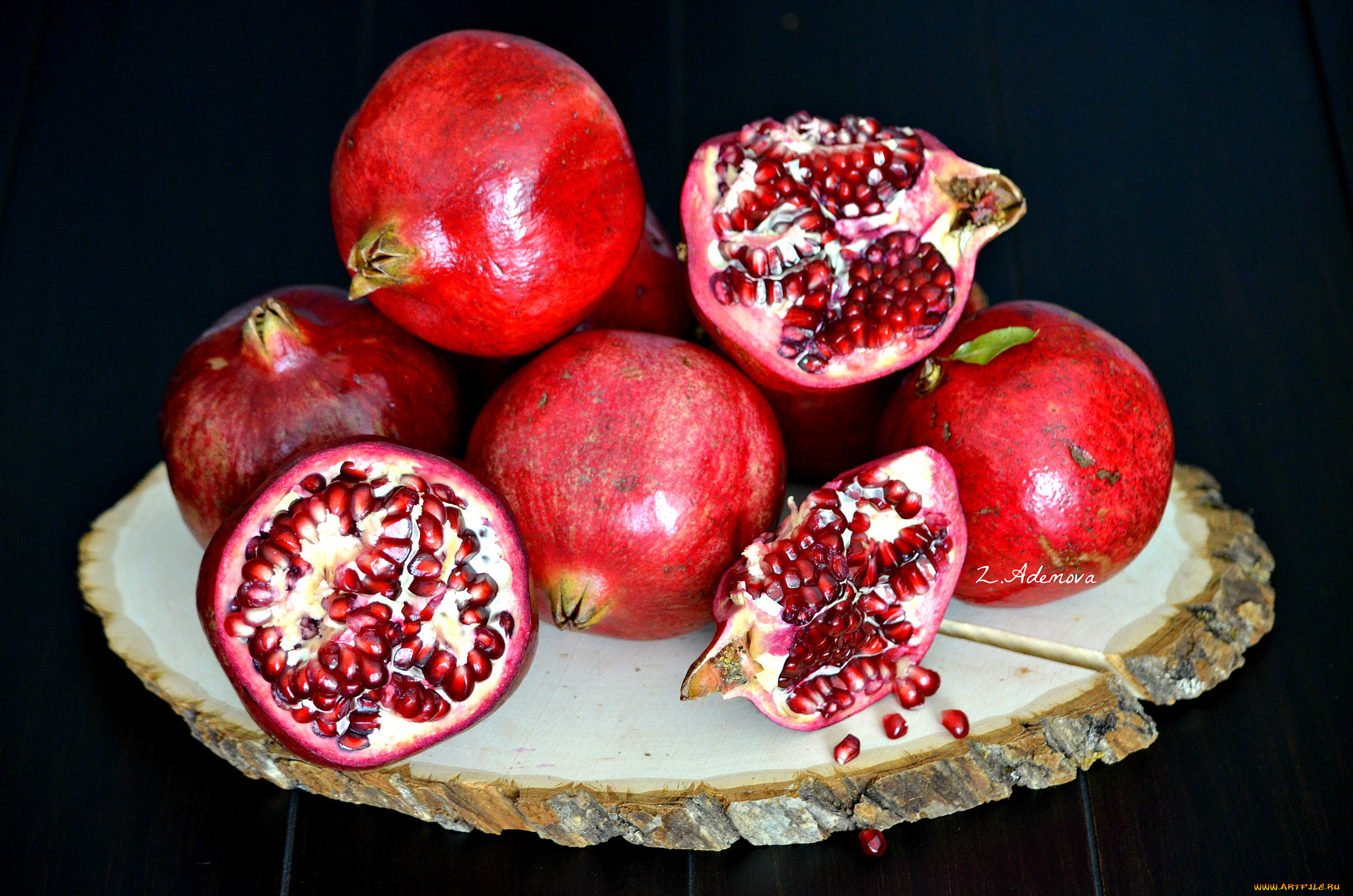 еда, гранат, снедь