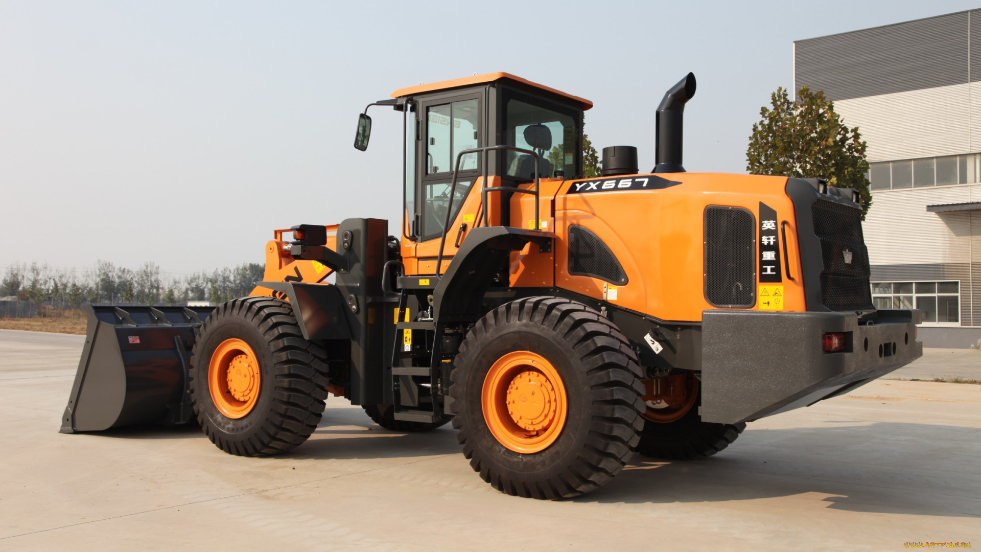 техника, фронтальные, погрузчики, ensign