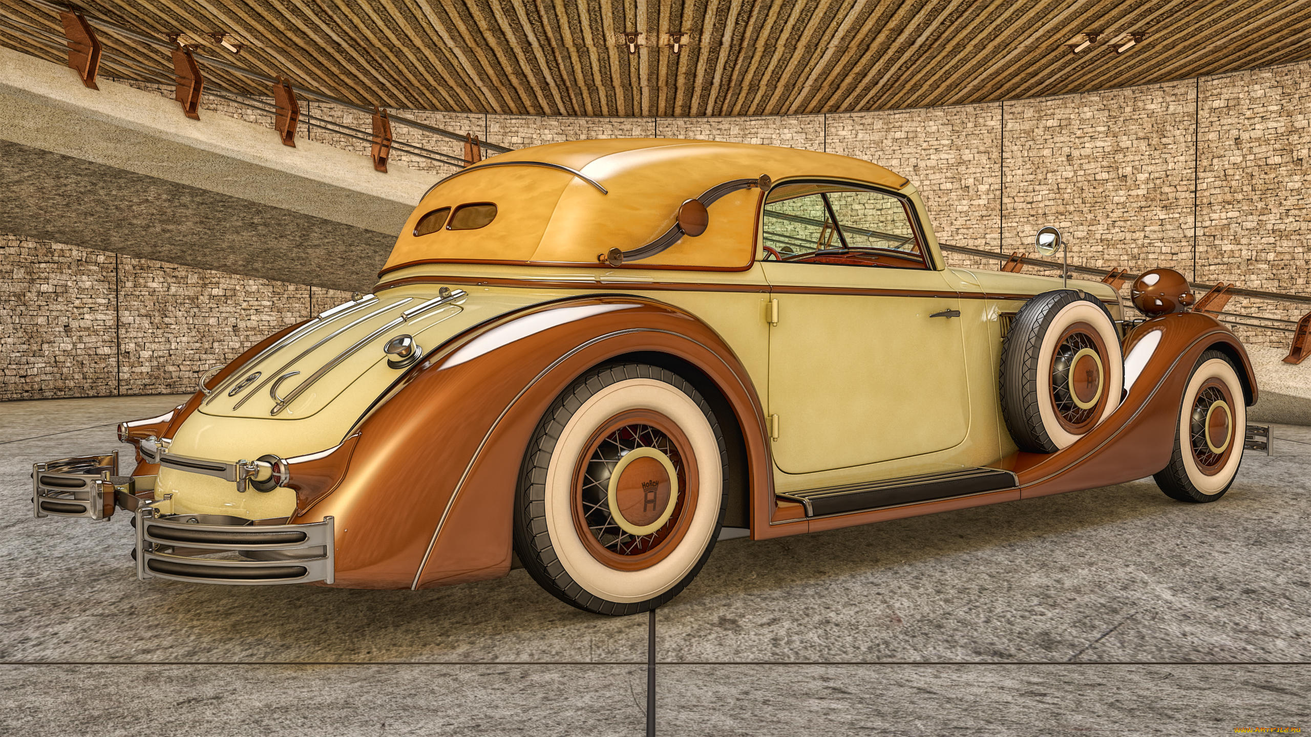 автомобили, 3д, фон, автомобиль