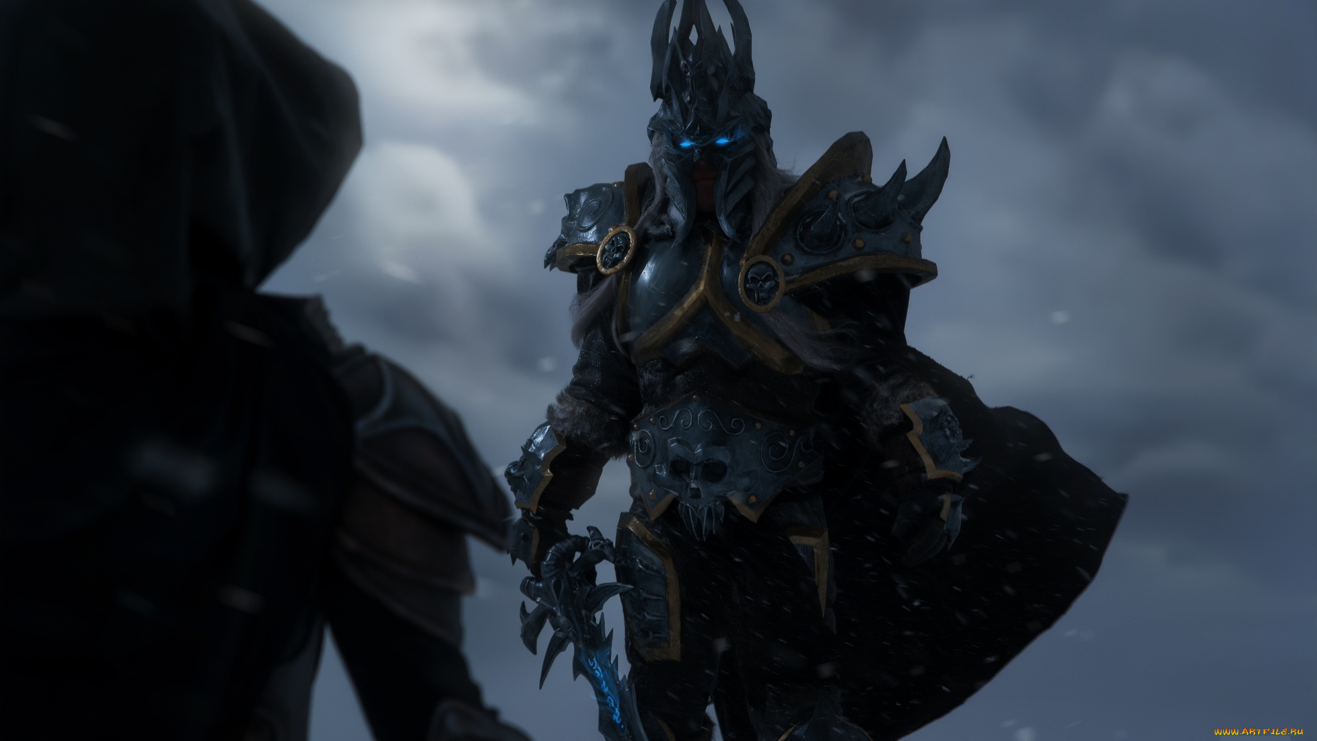 разное, cosplay, , косплей, нежить, противник, снег, меч, броня