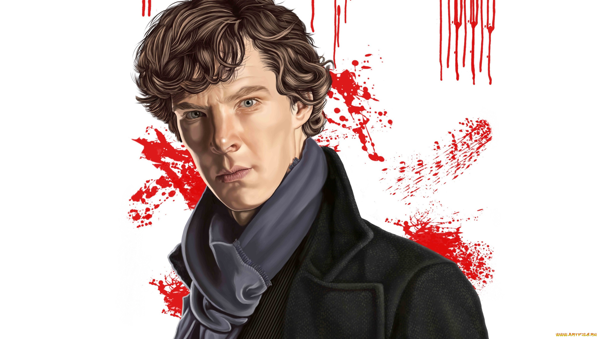 рисованное, кино, шерлок