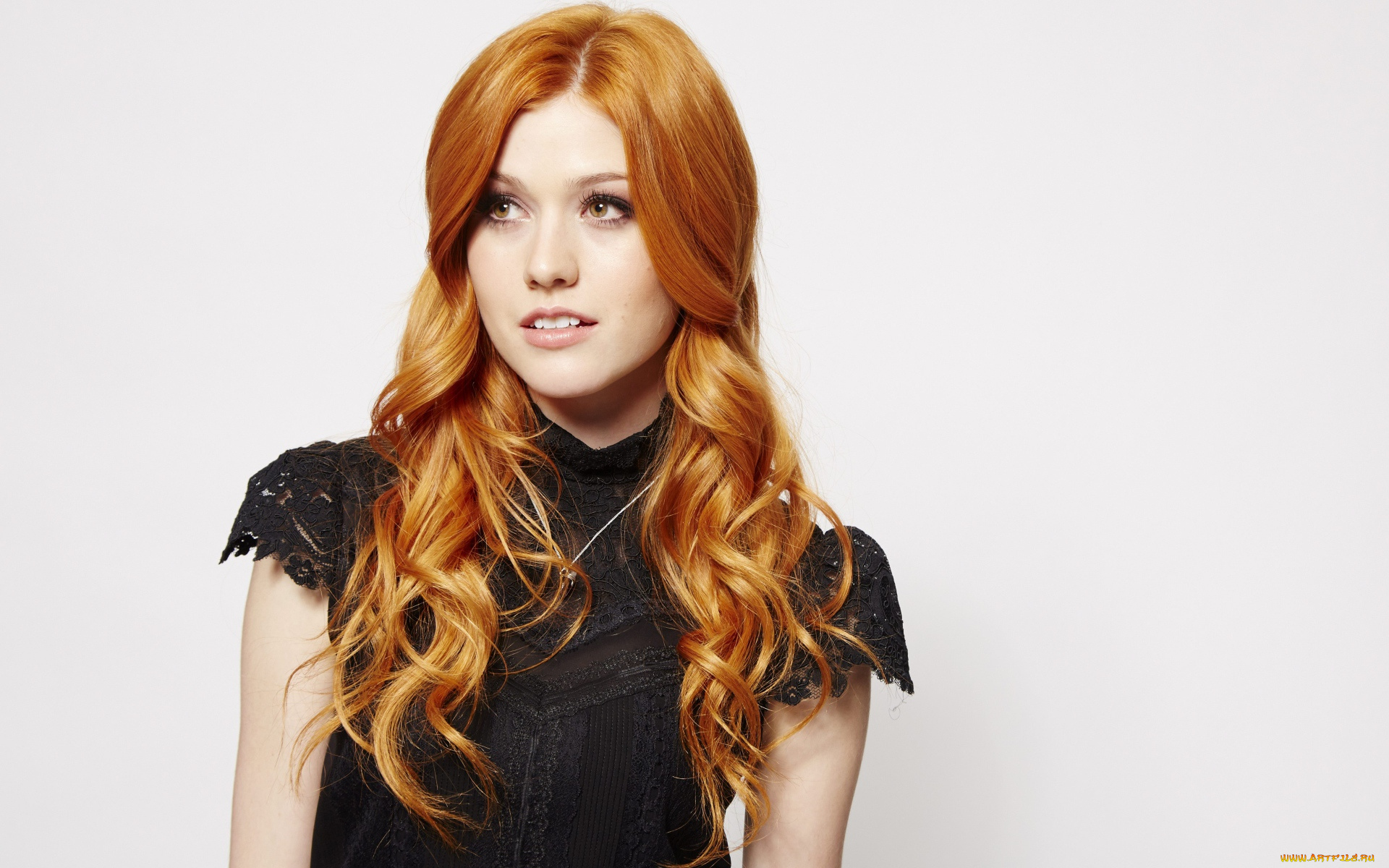 девушки, katherine, mcnamara, актриса, рыжая, кружево