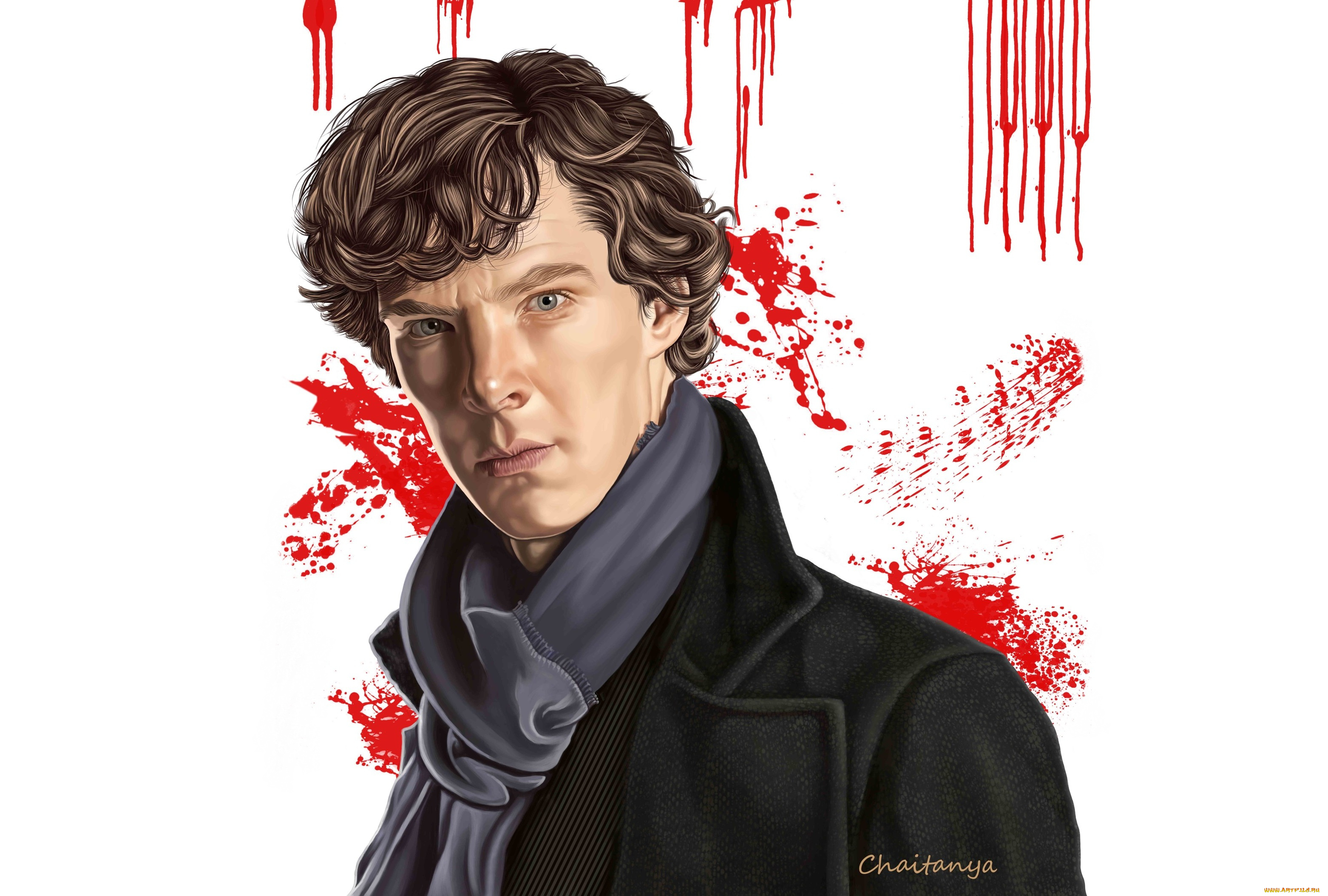 рисованное, кино, шерлок