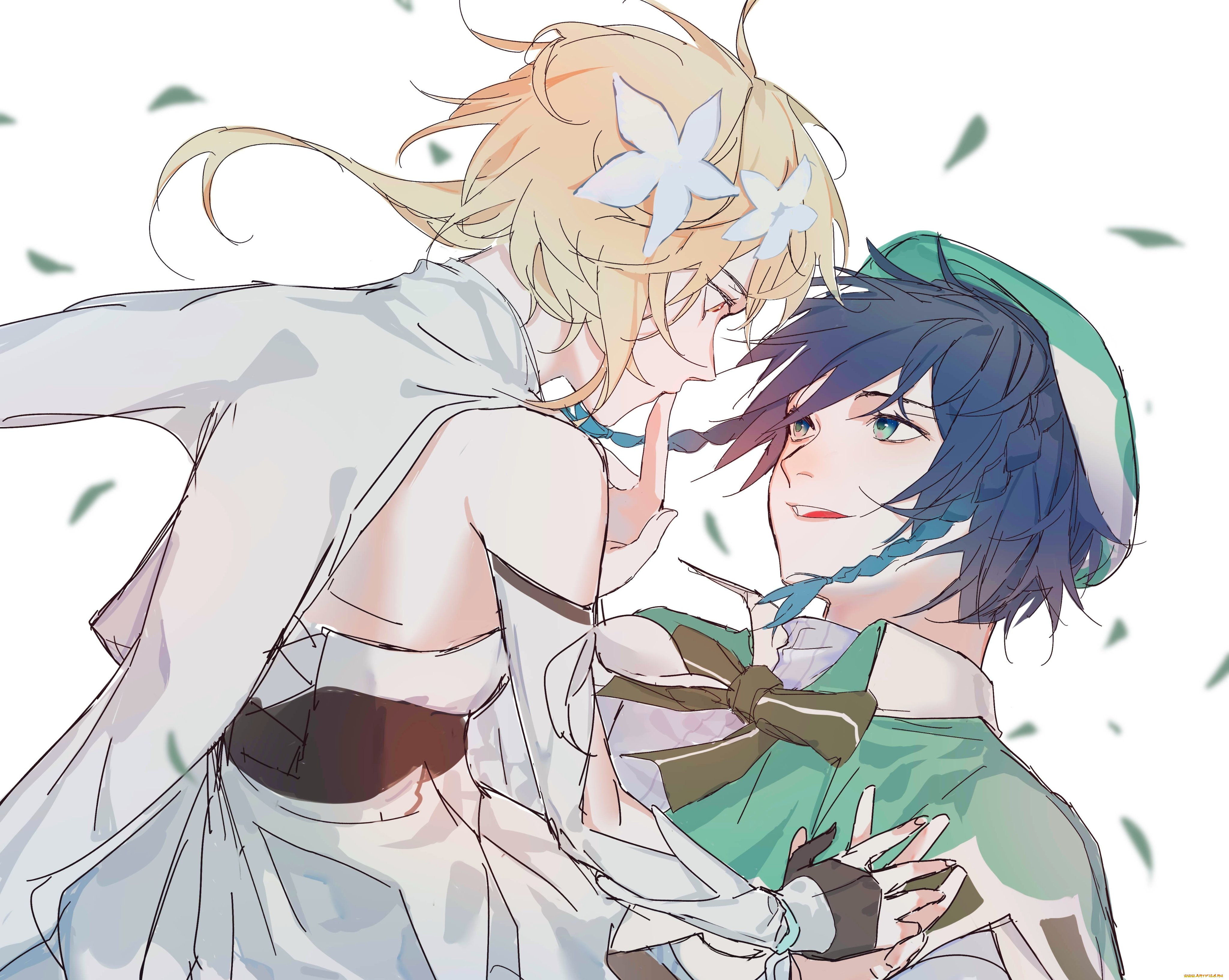 аниме, genshin, impact, genshin, impact