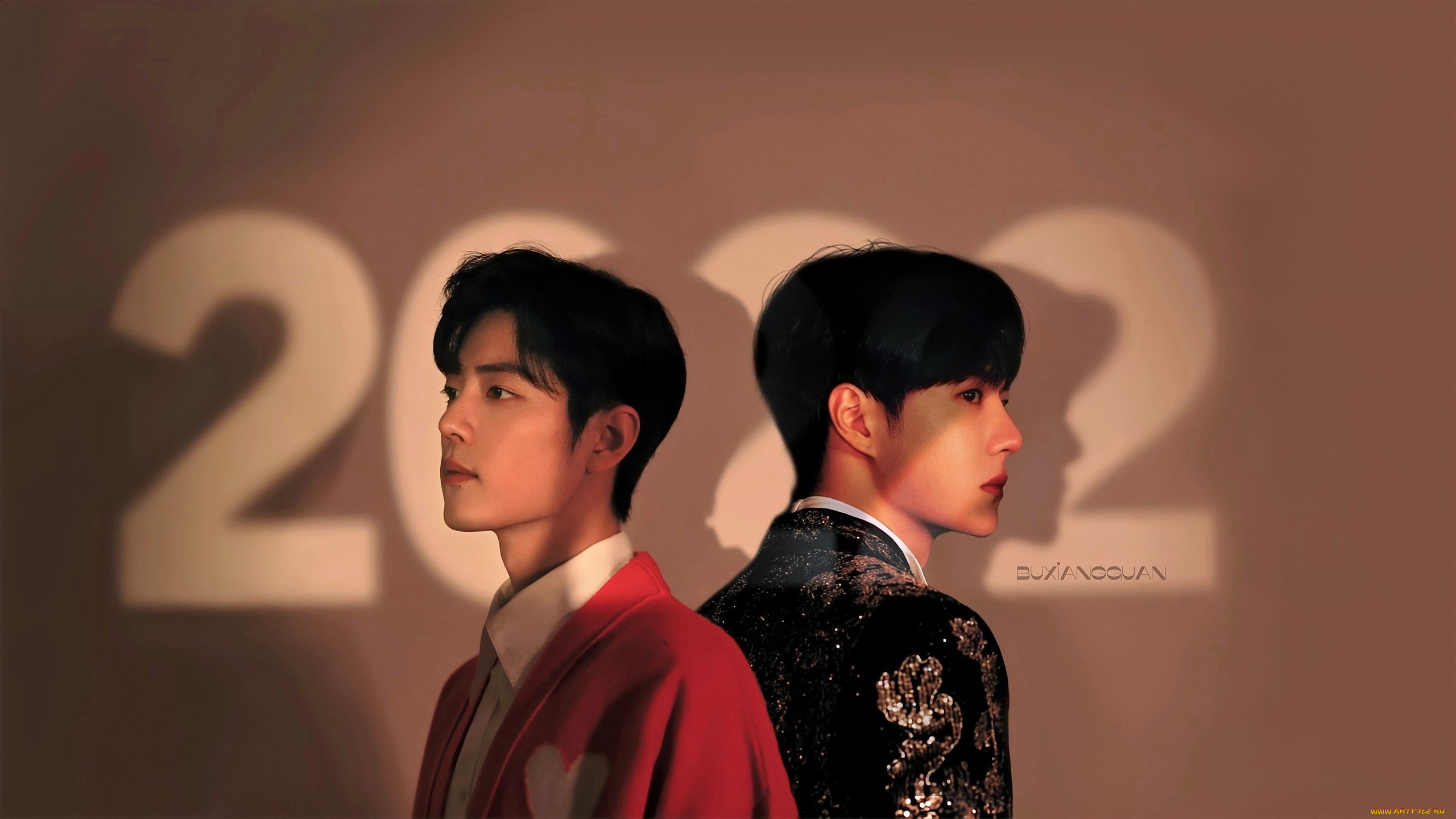 разное, знаменитости, ван, ибо, сяо, чжань, год