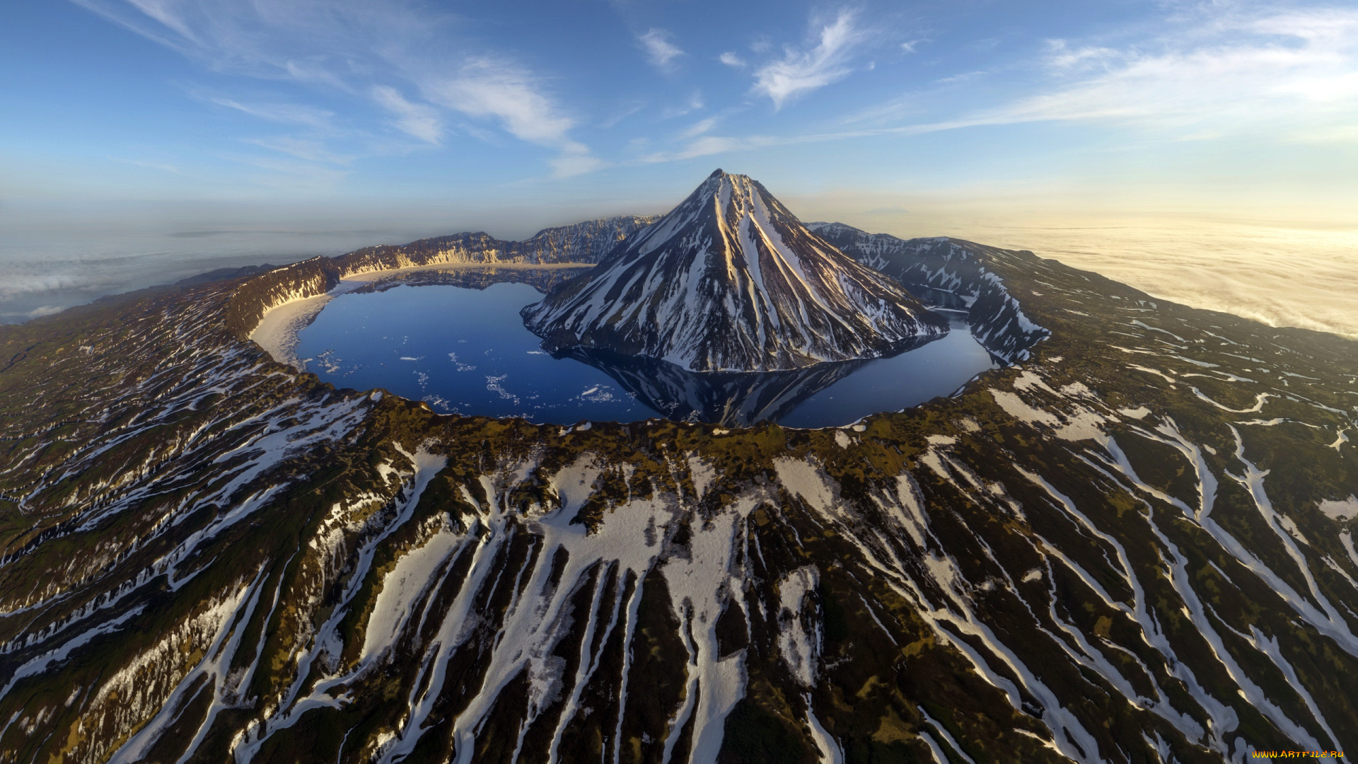 природа, пейзажи, пейзаж, россия, небо, курилы, вода, курильские, острова