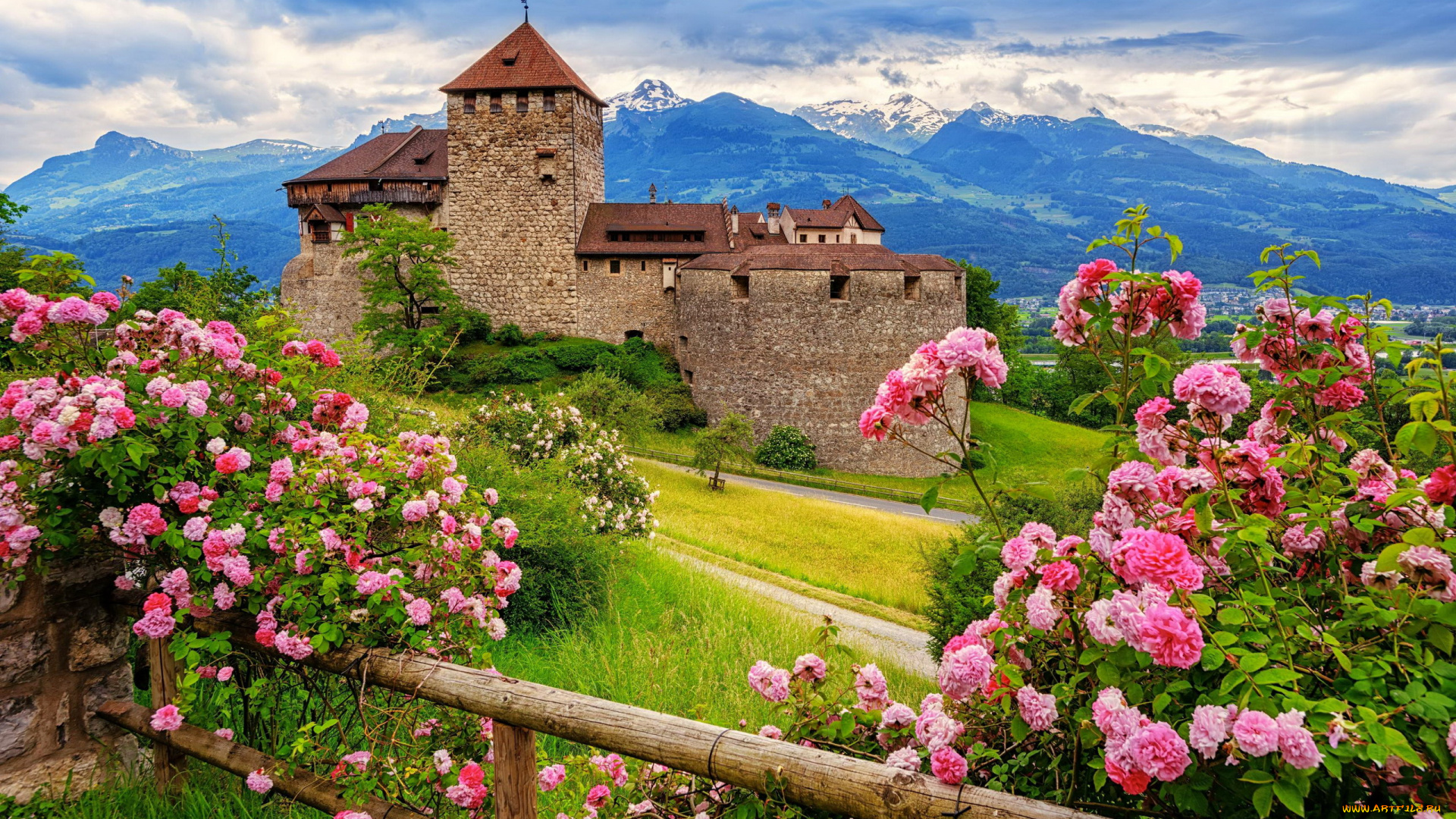 vaduz, castle, liechtenstein, города, -, дворцы, , замки, , крепости, vaduz, castle