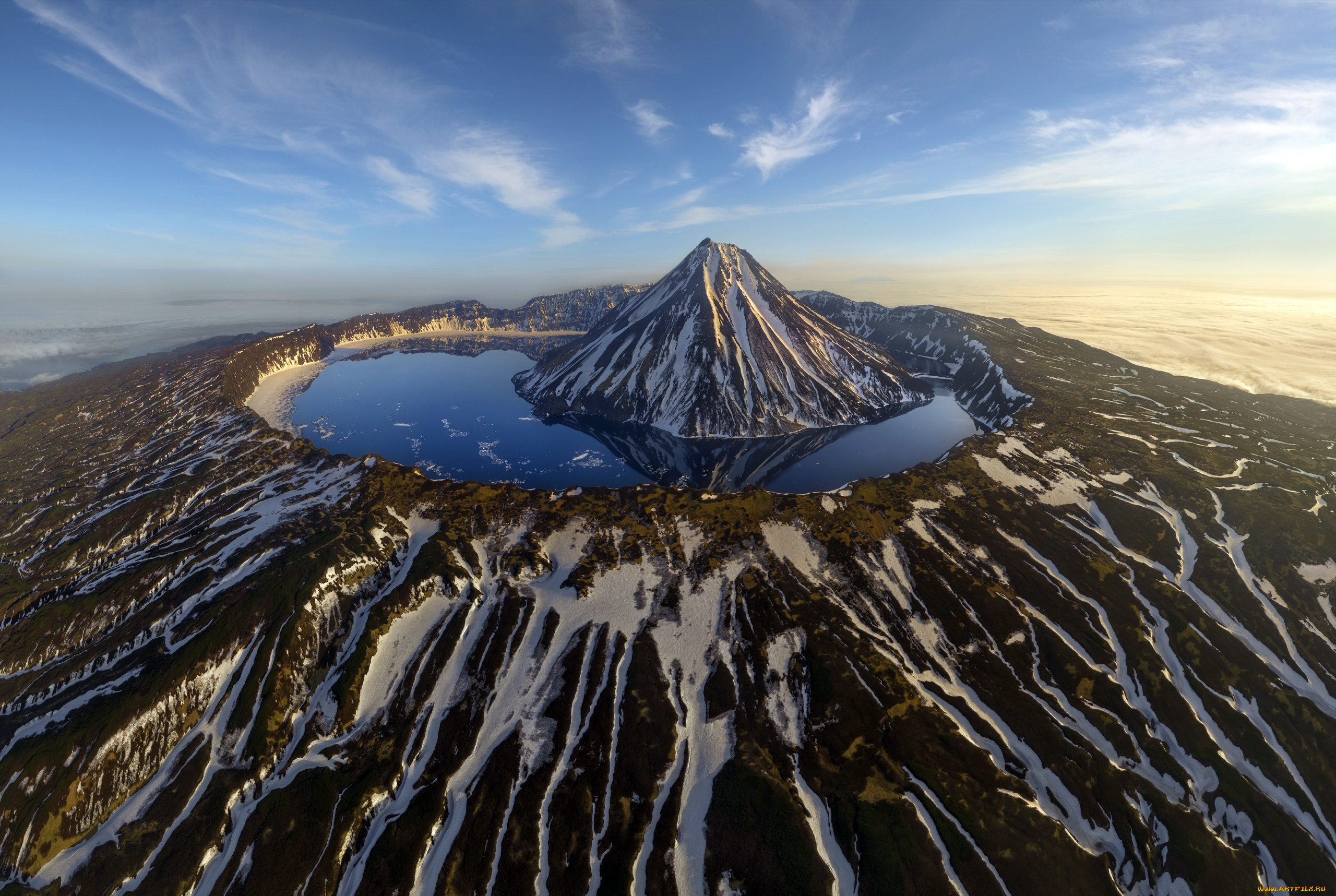 природа, пейзажи, пейзаж, россия, небо, курилы, вода, курильские, острова