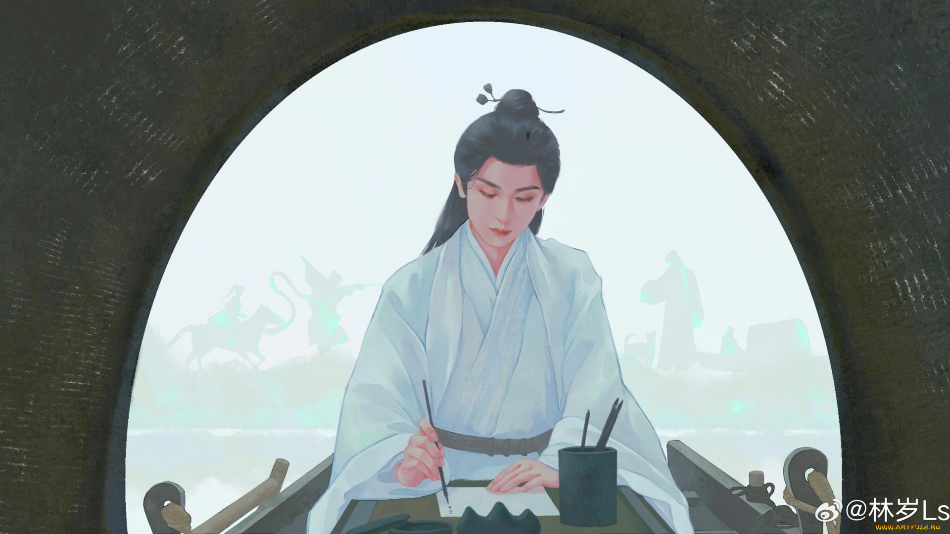 рисованное, кино, , мультфильмы, башня, лотоса, с, благоприятными, узорами, лотосовый, терем, дело, mysterious, lotus, casebook, lian, hua, lou