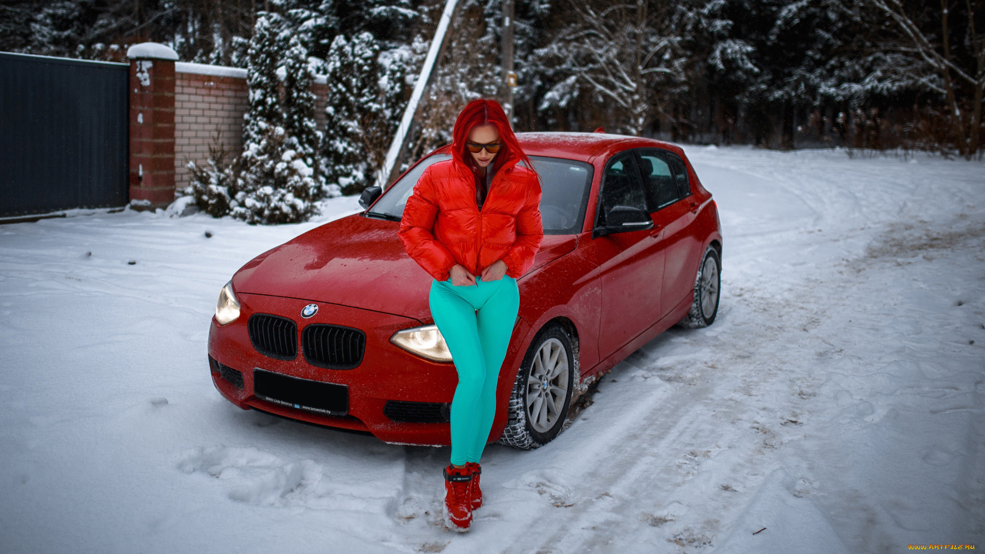 автомобили, -авто, с, девушками, bmw