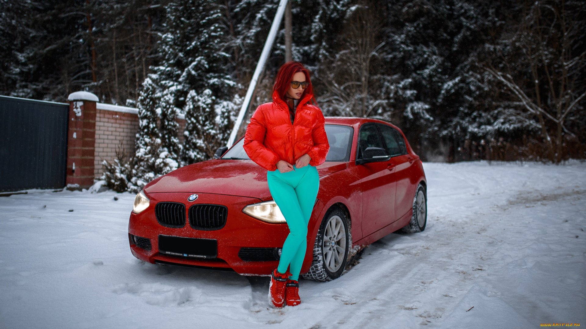 автомобили, -авто, с, девушками, bmw