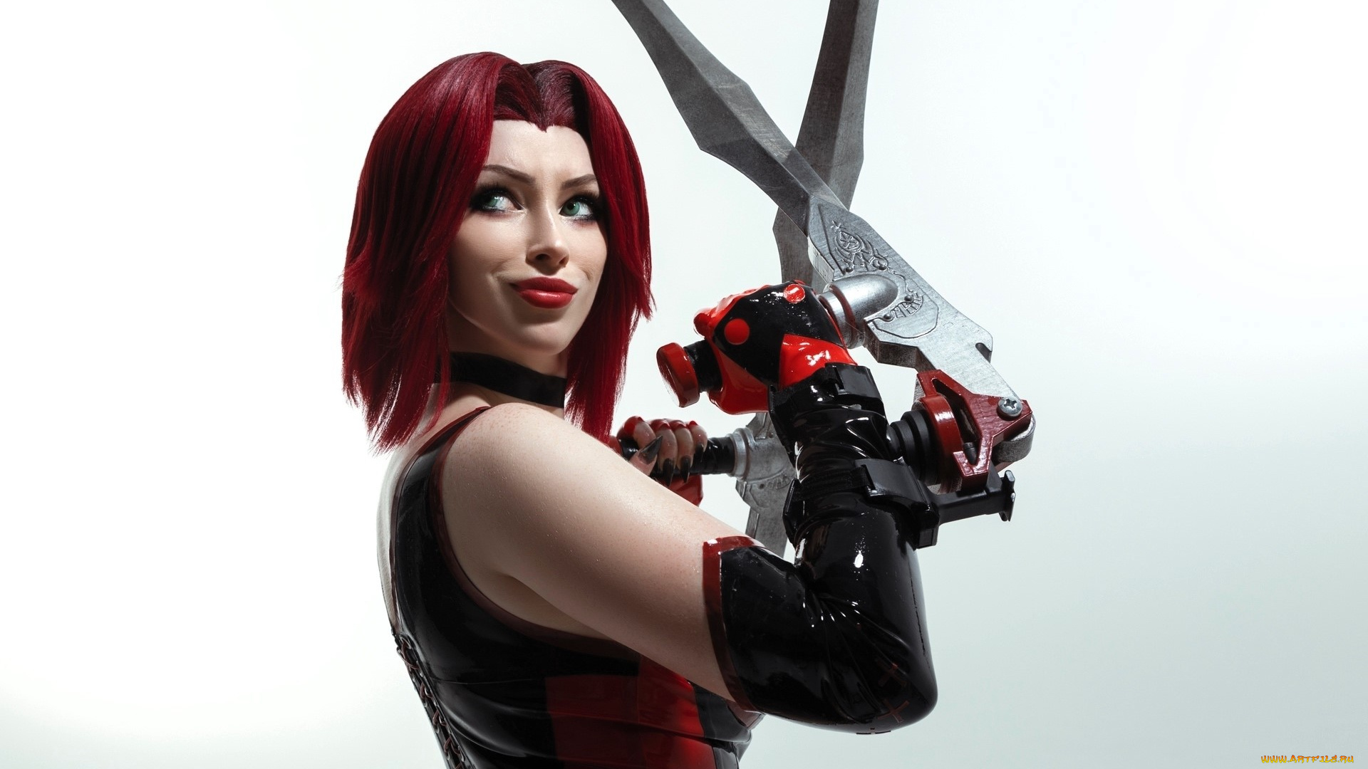 девушки, мария, давыдова, , lady, melamori, образ, косплей, наряд, костюм, оружие