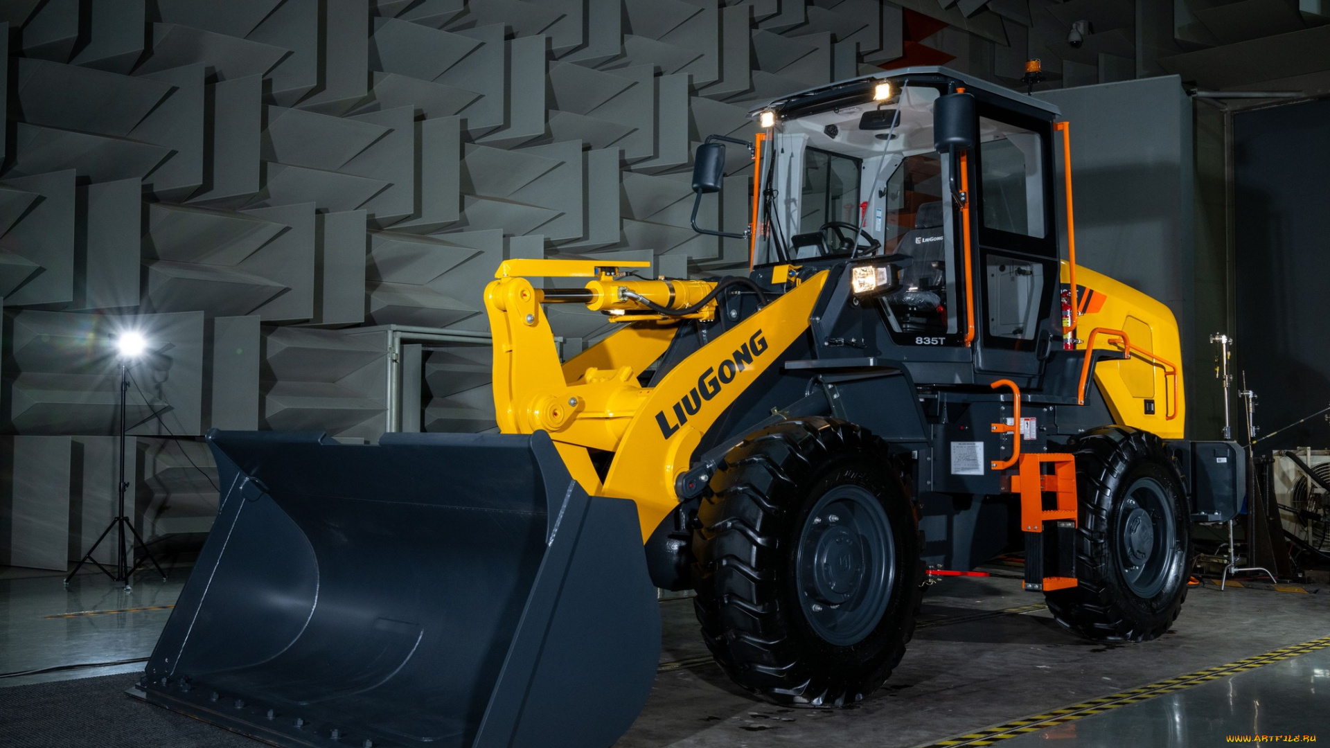 техника, фронтальные, погрузчики, liugong
