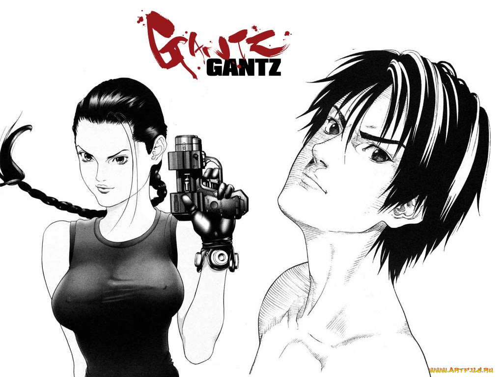 аниме, gantz