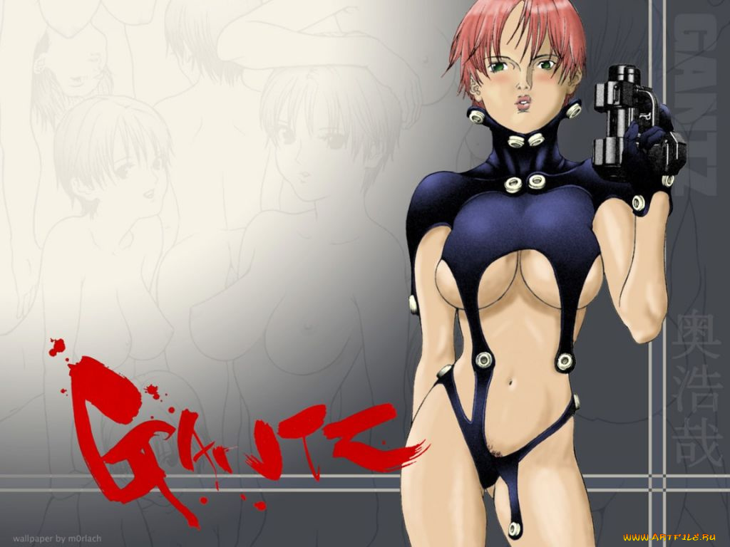аниме, gantz