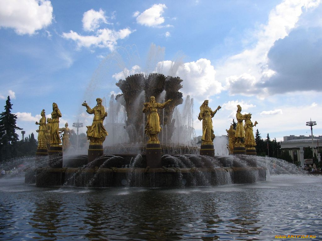 москва, вднх, города, россия